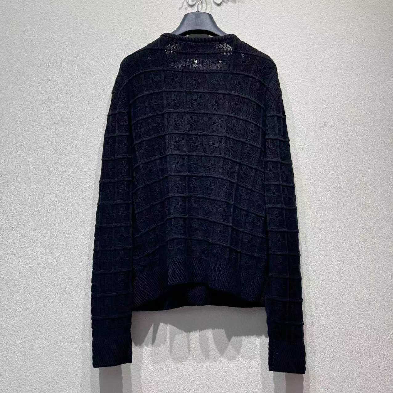 Louis Vuitton Double-Breasted Knit Jacket   1AHVNK - FashionPlug