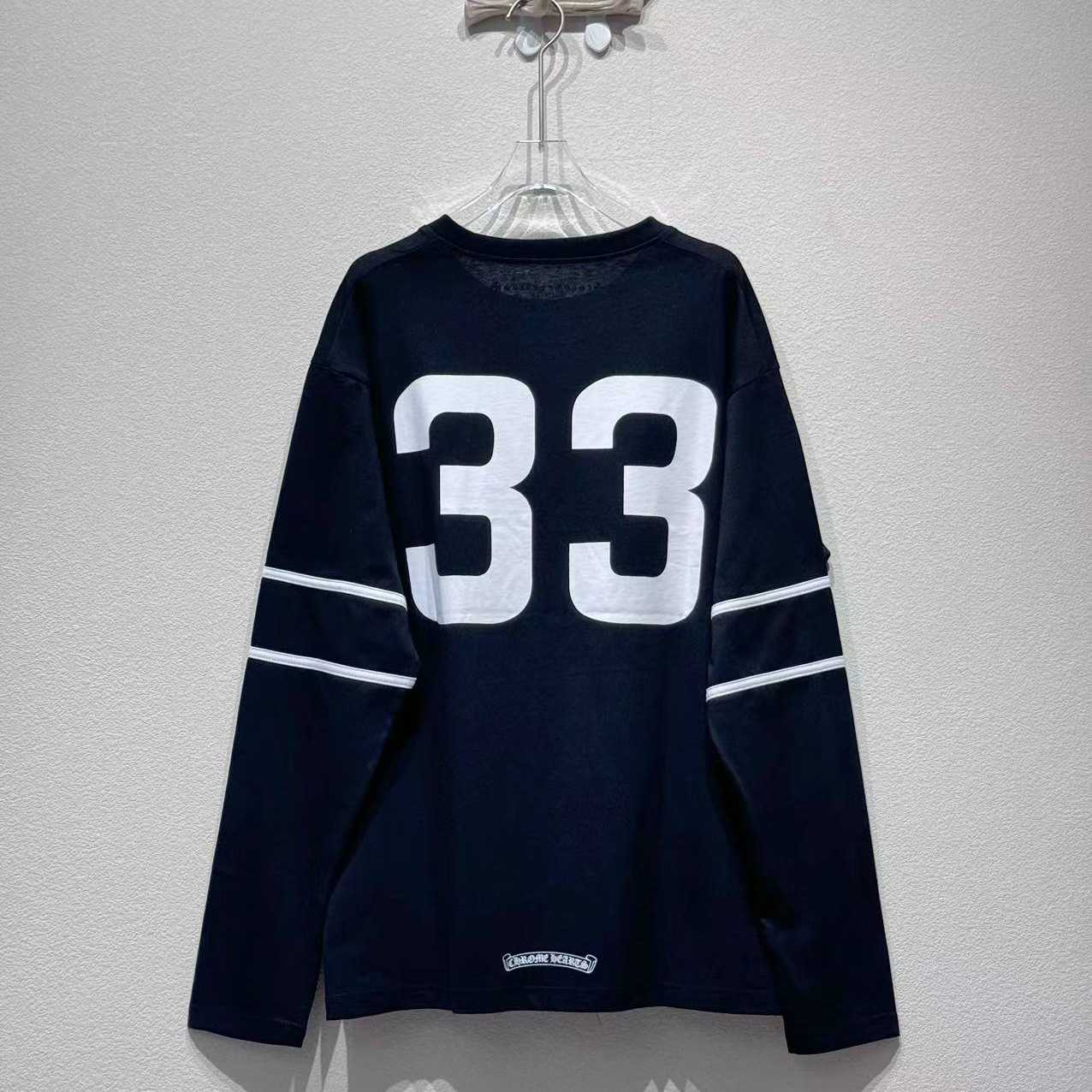 Chrome Hearts 33 Roller Skate Jersey Long Sleeve - FashionPlug