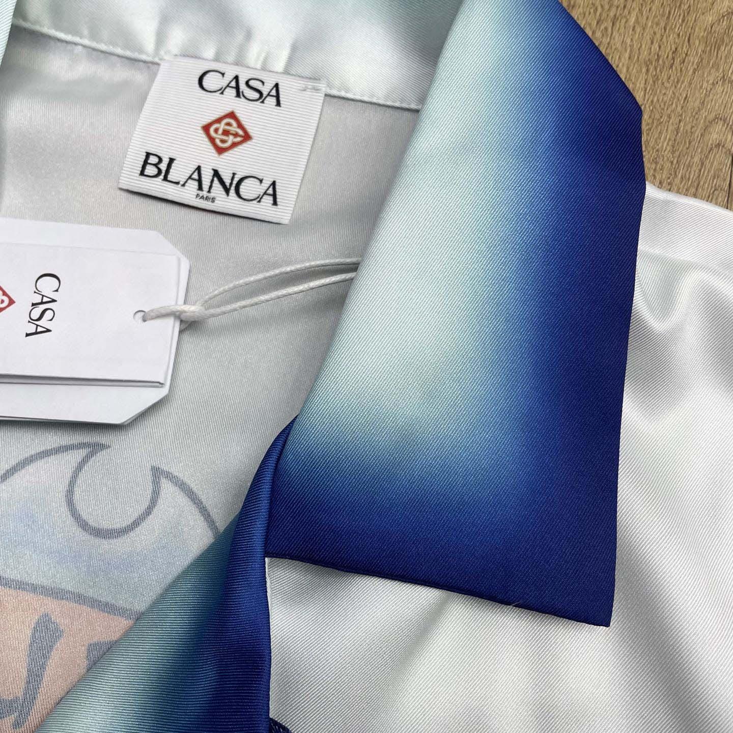 Casablanca Silk Shirt    CA3536 - FashionPlug