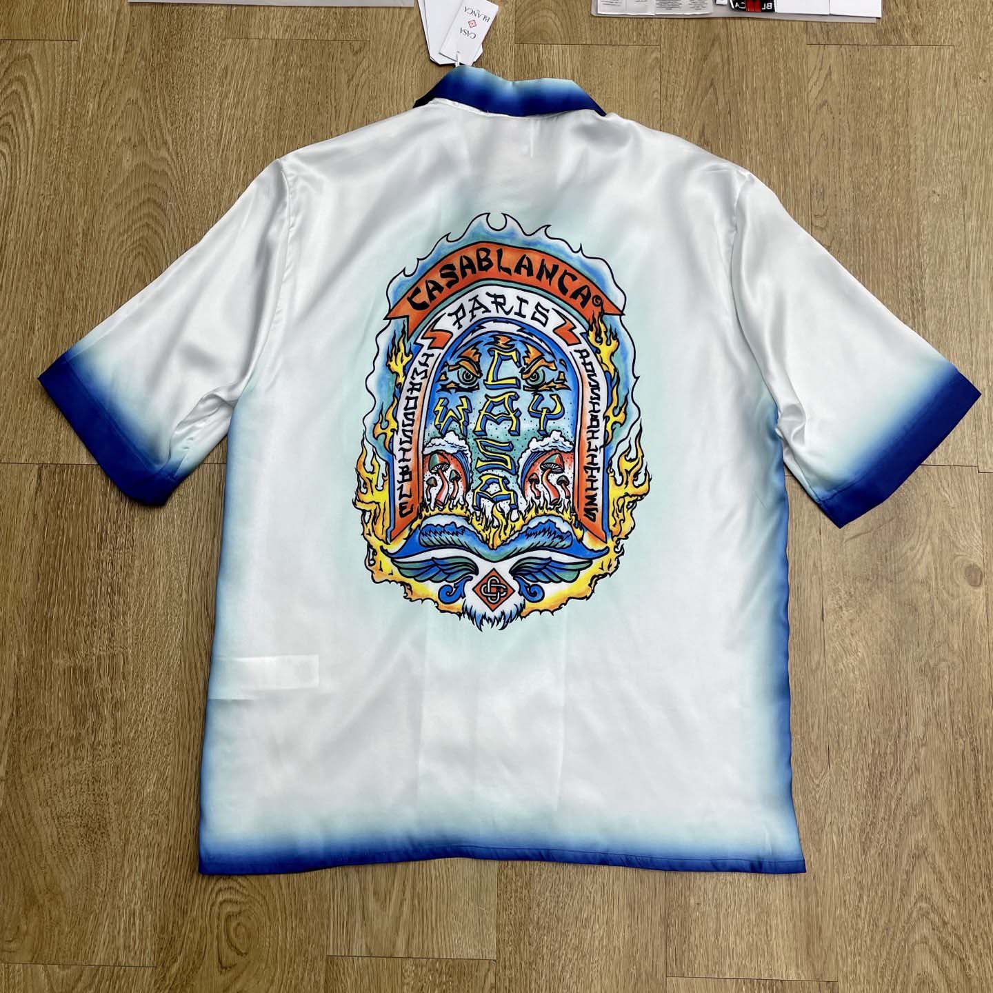 Casablanca Silk Shirt    CA3536 - FashionPlug