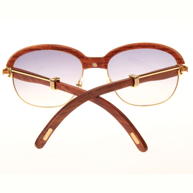 Cartier CT_1116679 Sunglasses In Gold Grey Gradient - FashionPlug