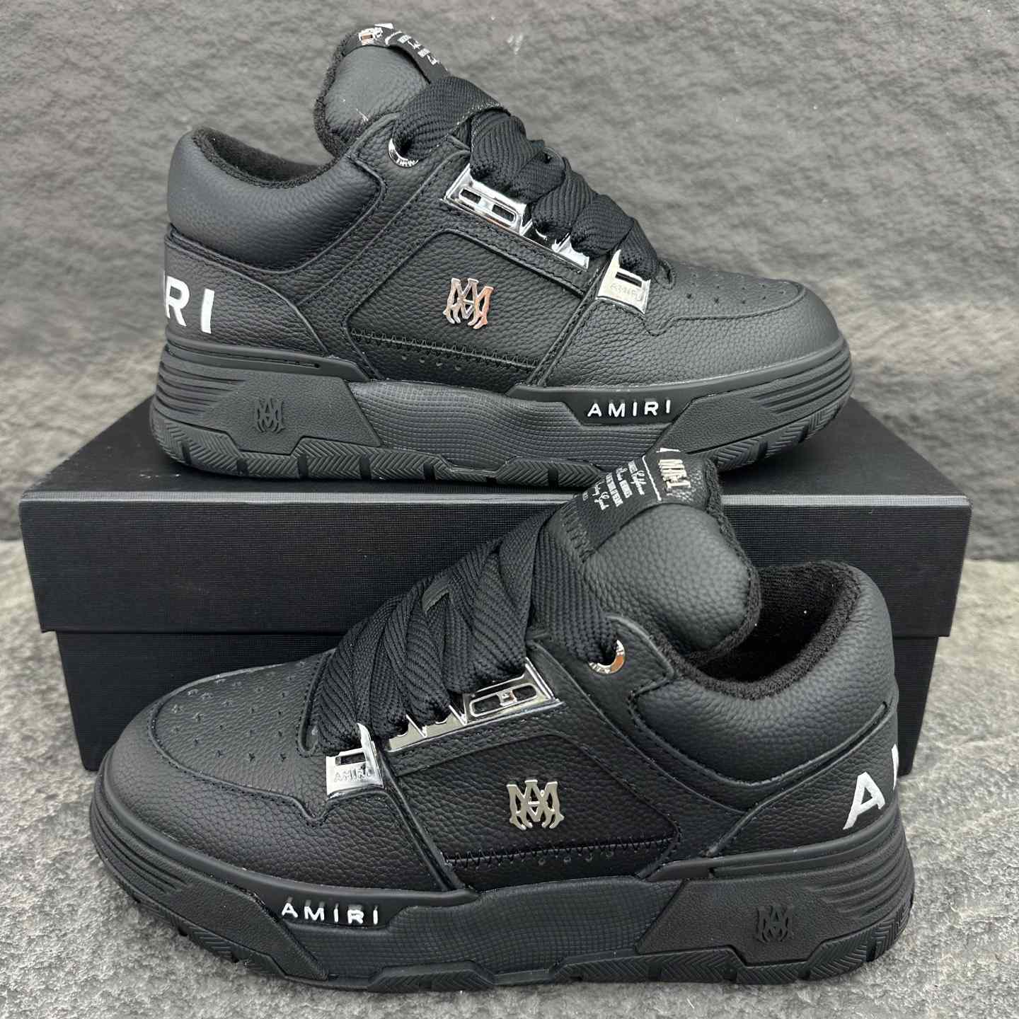 Amiri Crystal Skel-top Low Sneaker - FashionPlug