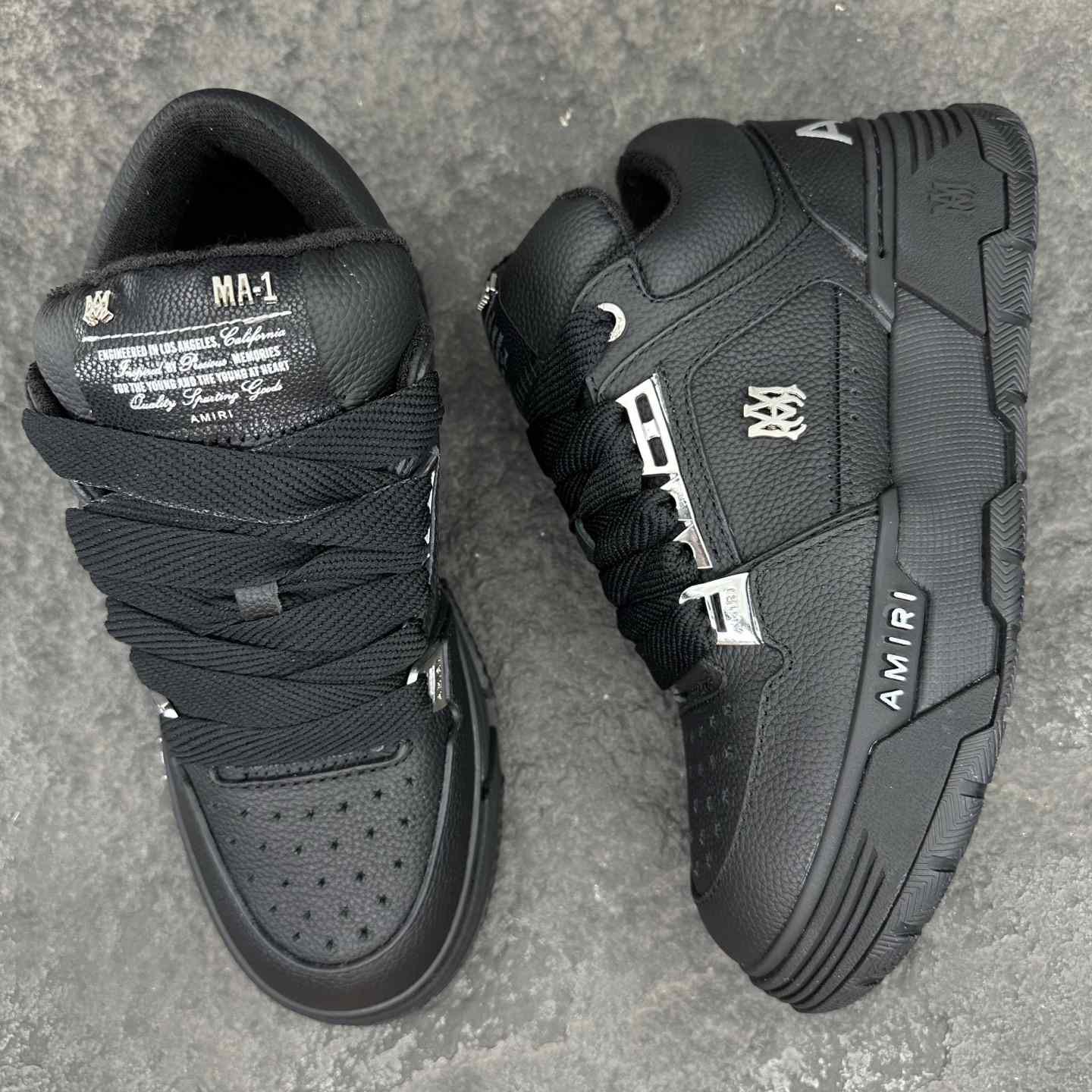 Amiri Crystal Skel-top Low Sneaker - FashionPlug