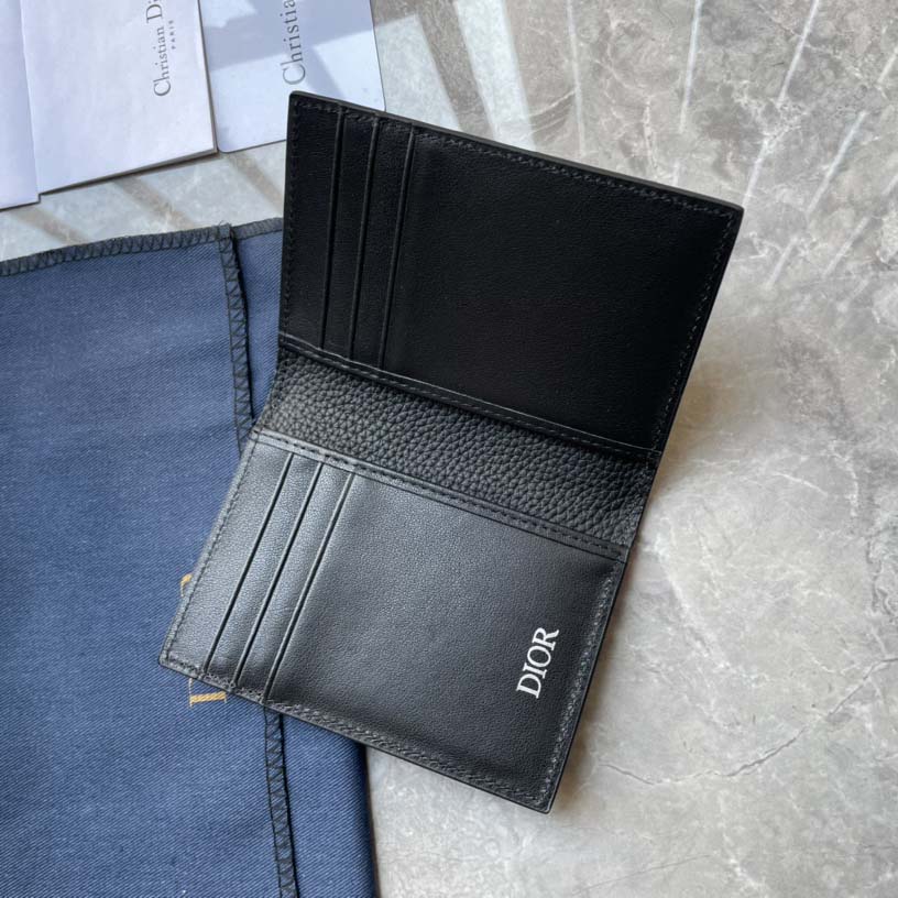 Dior Vertical Bifold Card Holder  - FashionPlug