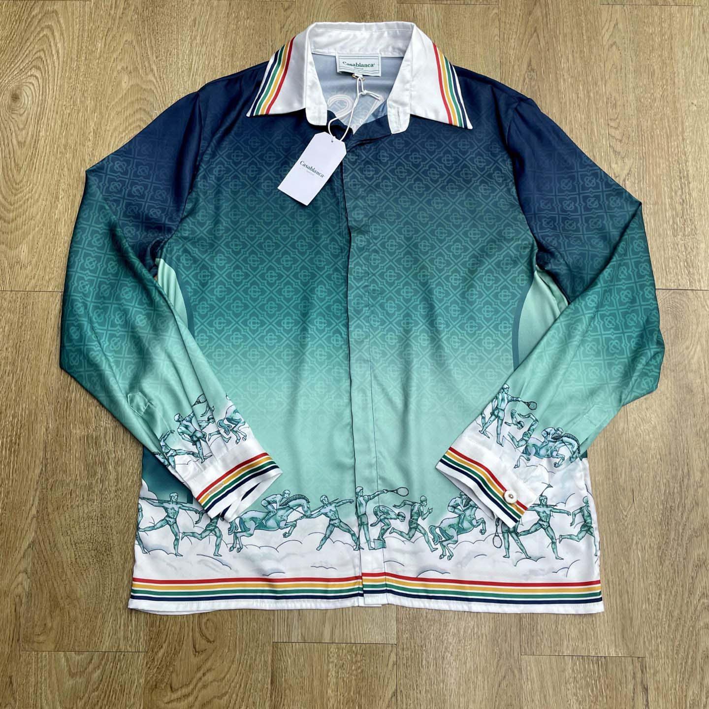 Casablanca La Deesse Du Stade shirt   CA3523 - FashionPlug