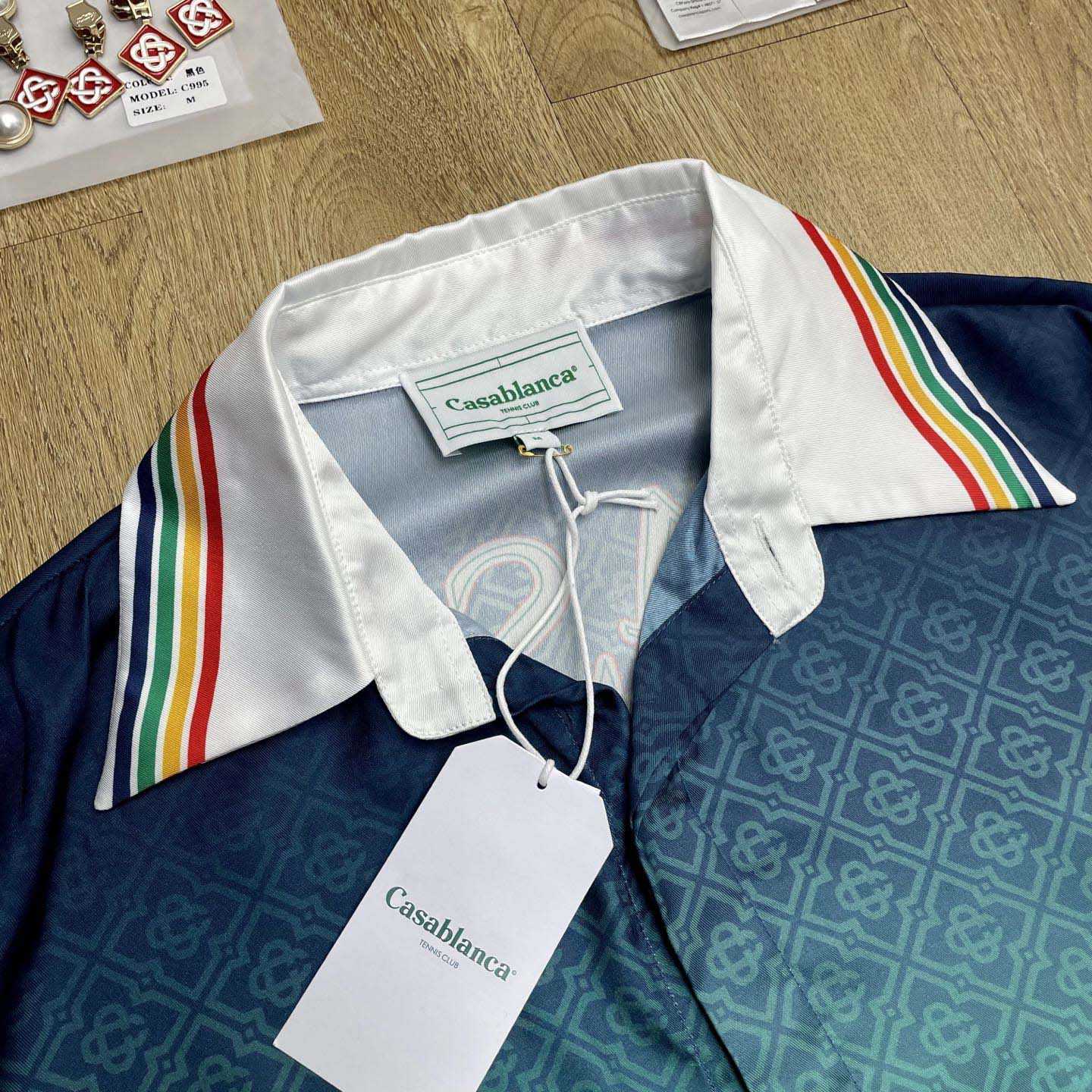 Casablanca La Deesse Du Stade shirt   CA3523 - FashionPlug
