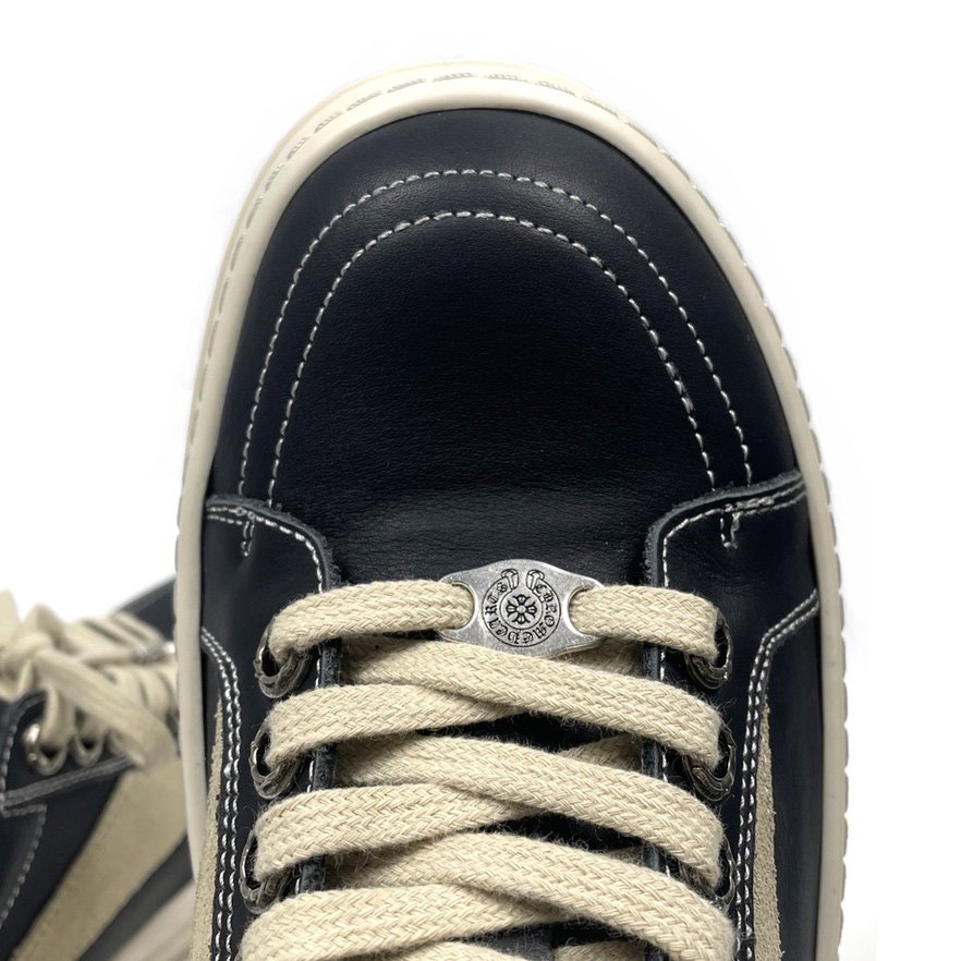 Rick Owens x Chrome Hearts Sneakers - FashionPlug