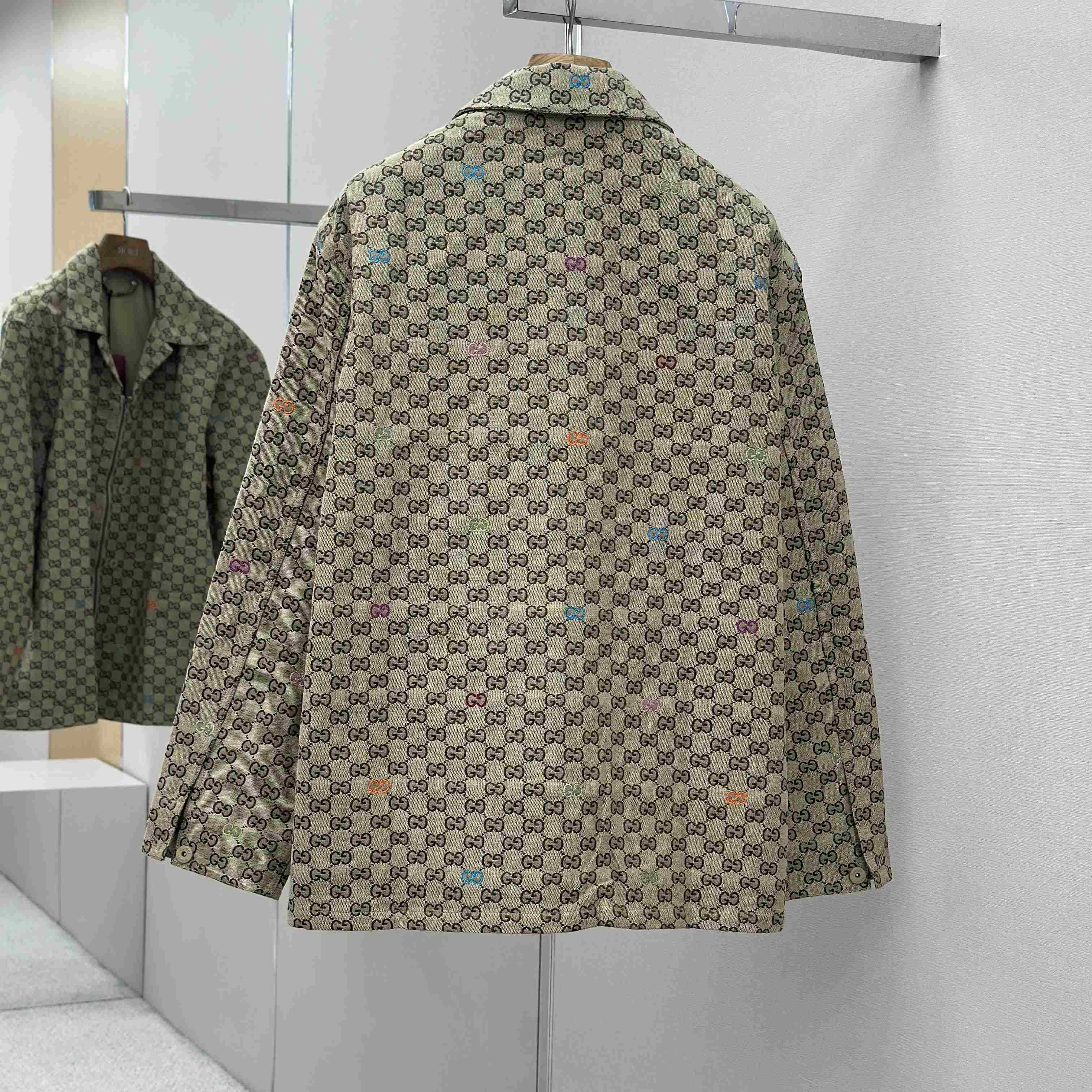 Gucci GG Canvas Jacket - FashionPlug