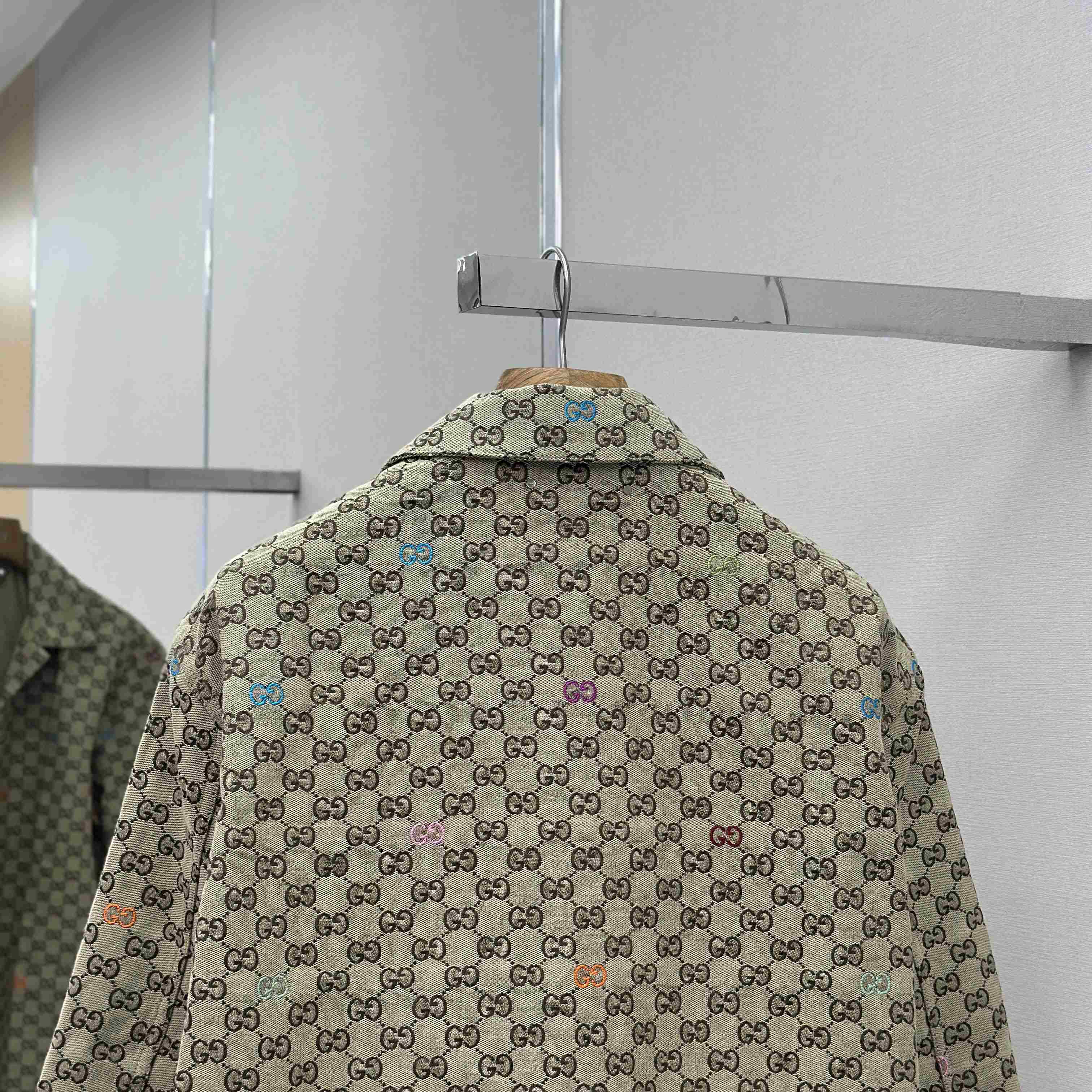 Gucci GG Canvas Jacket - FashionPlug