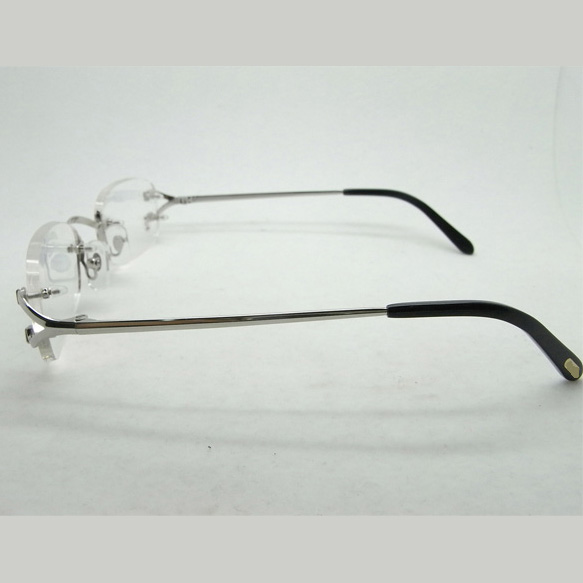 Cartier CT 2820829 Eyeglasses In Silver - FashionPlug