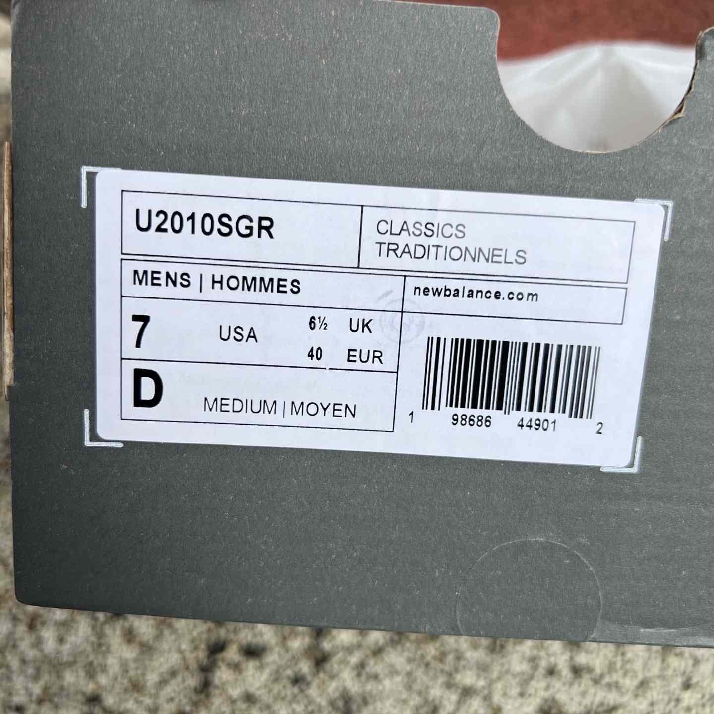 New Balance NB 2010  U2010SGR  - FashionPlug