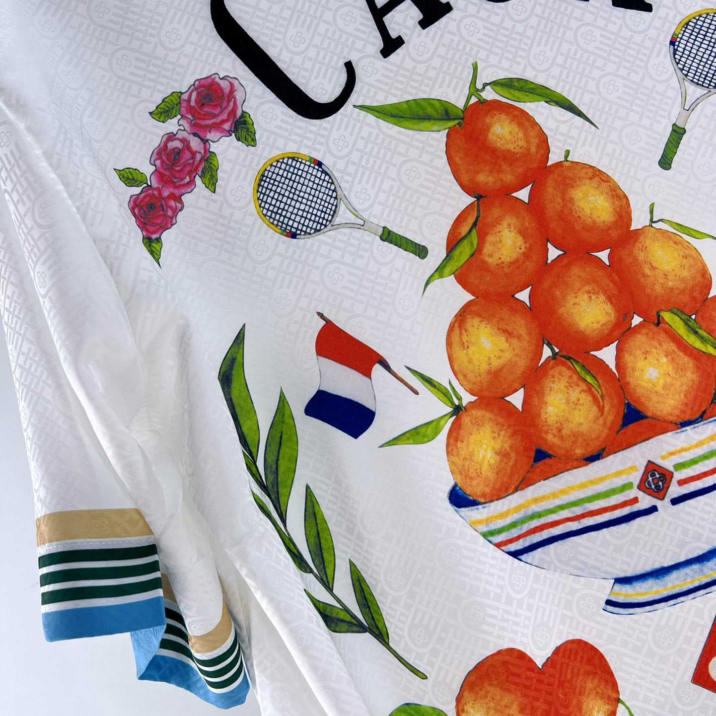 Casablanca Short Sleeve Shirt And Shorts - FashionPlug