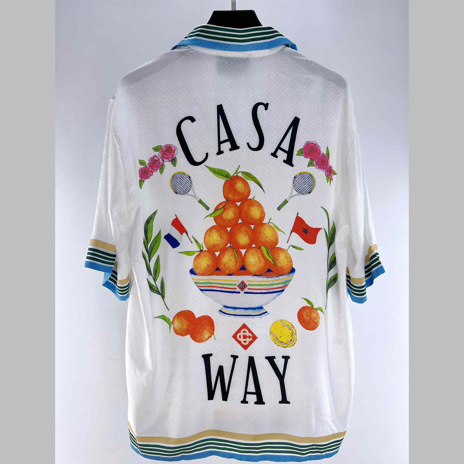Casablanca Short Sleeve Shirt And Shorts - FashionPlug
