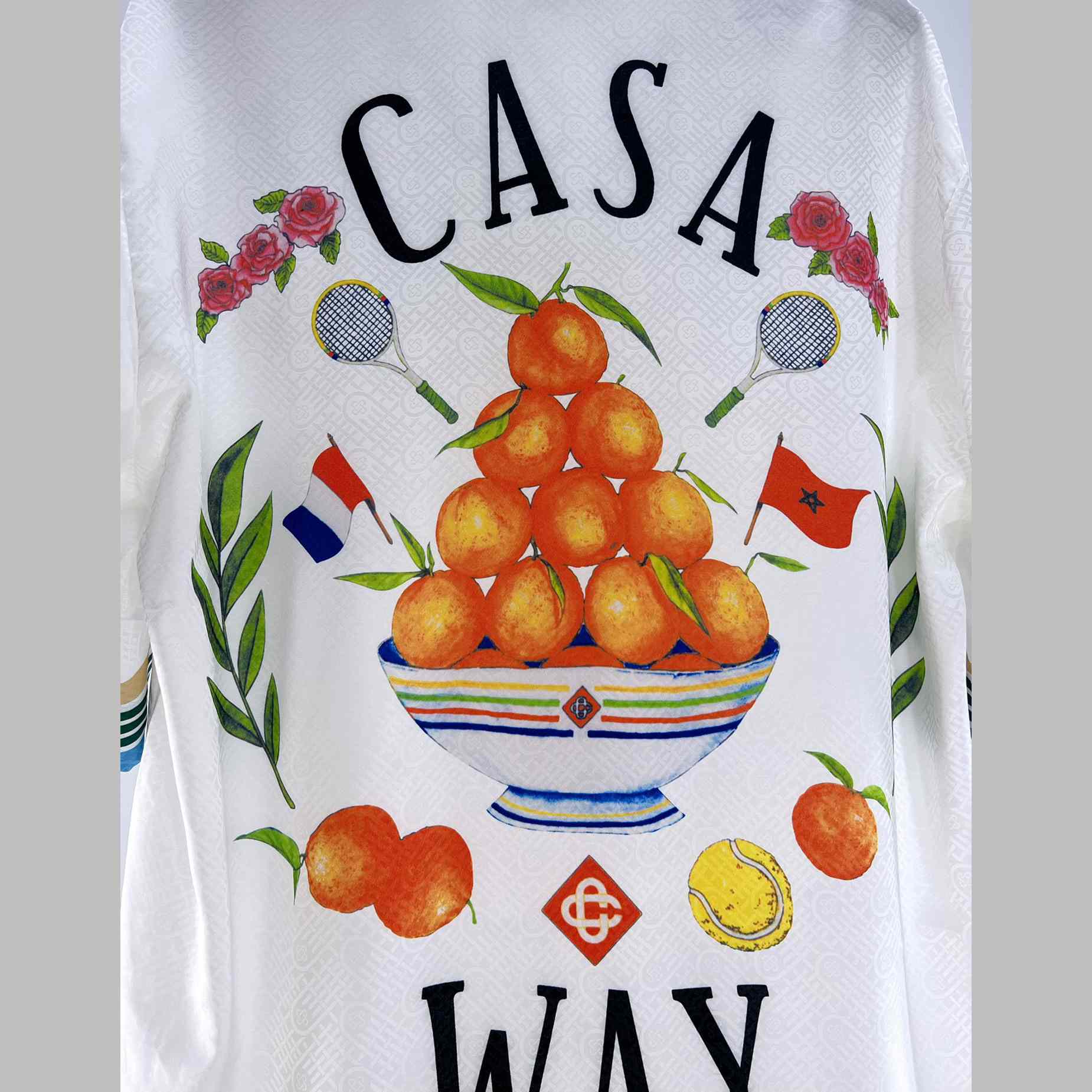 Casablanca Short Sleeve Shirt And Shorts - FashionPlug