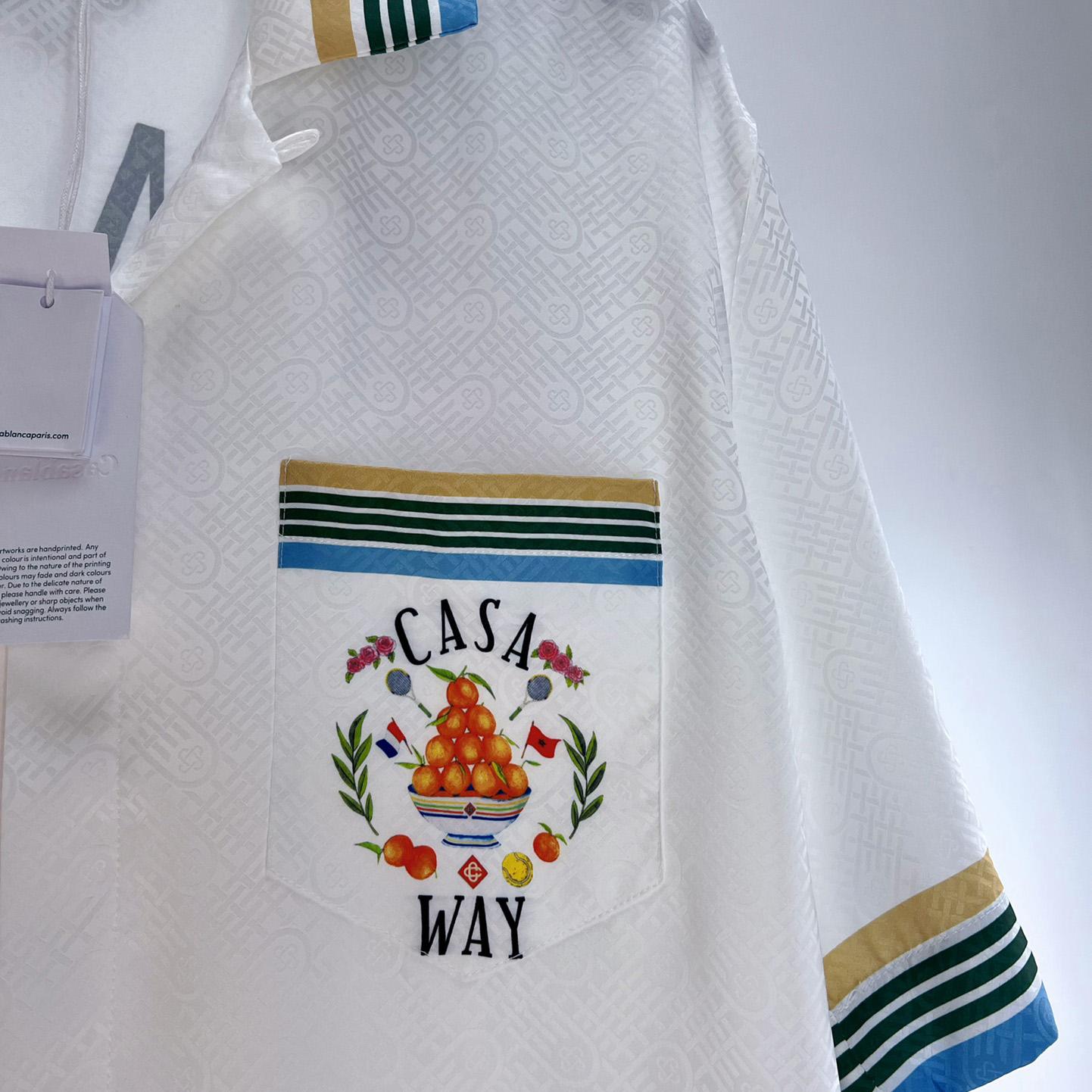 Casablanca Short Sleeve Shirt And Shorts - FashionPlug
