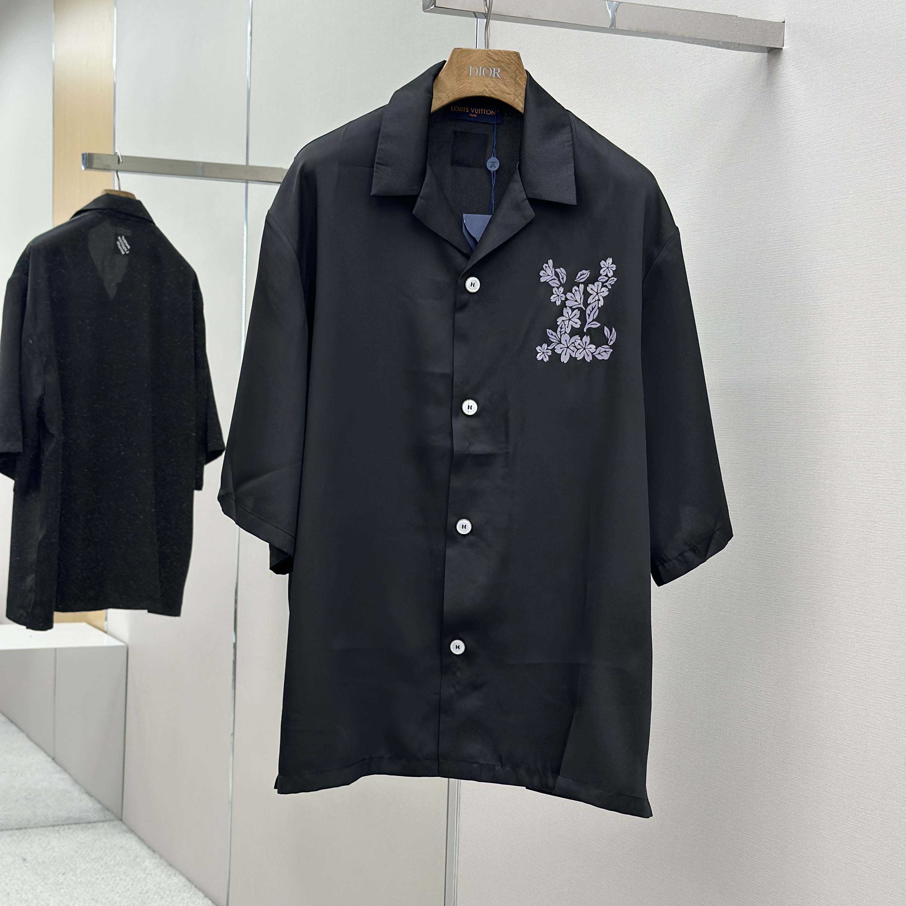 Louis Vuitton Printed Signature Silk Shirt   1AIMHT - FashionPlug