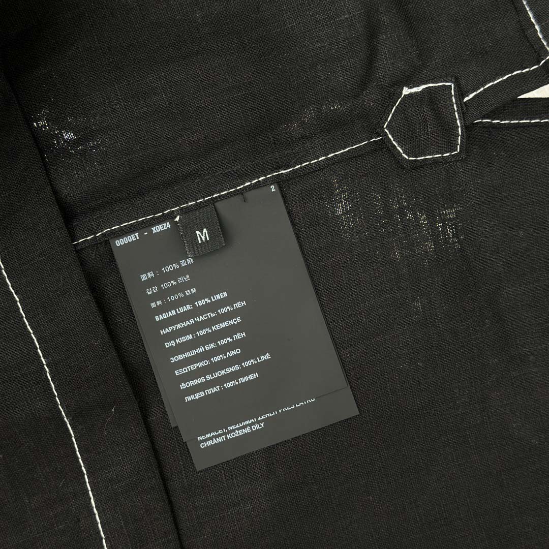 Prada Linen Shirt - FashionPlug
