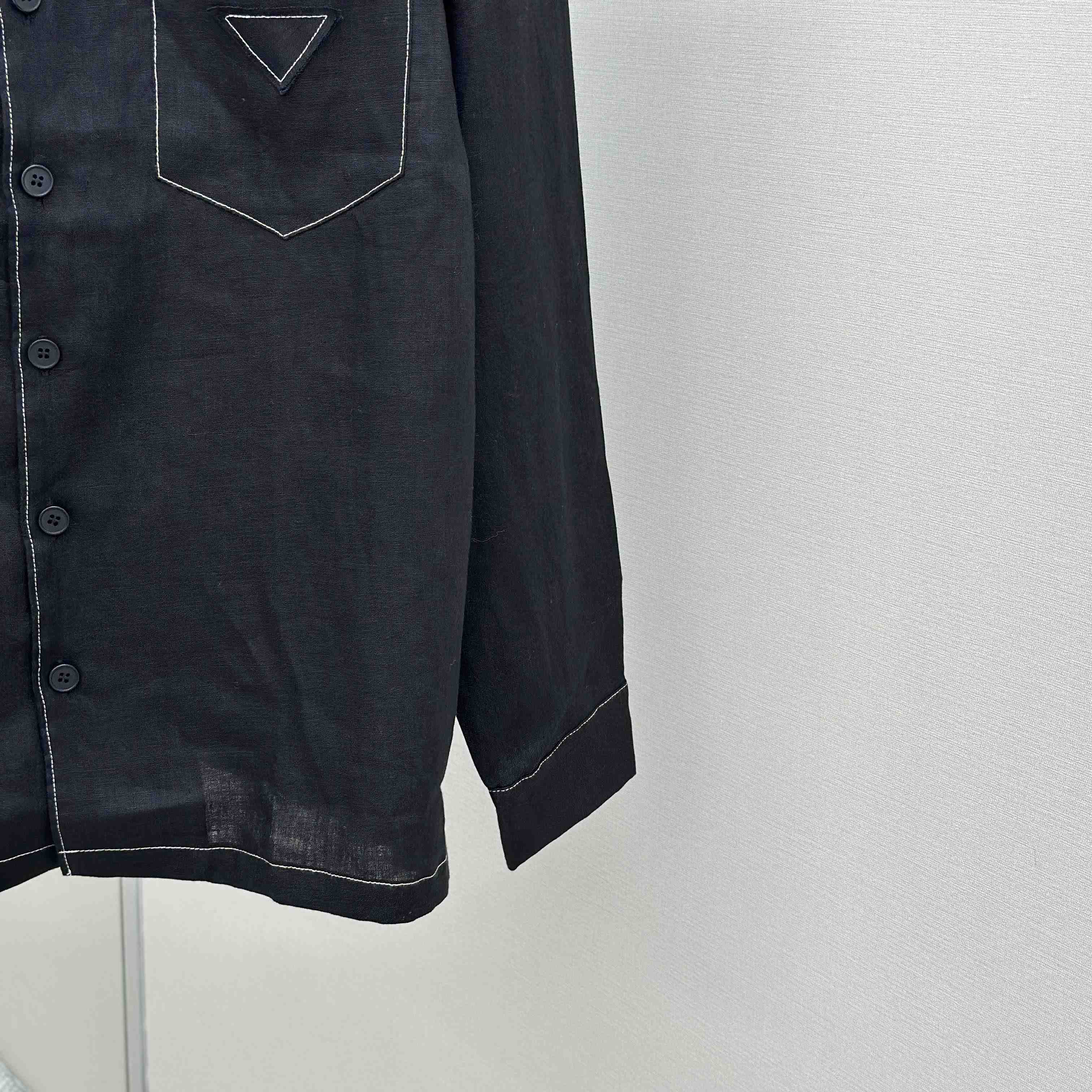 Prada Linen Shirt - FashionPlug