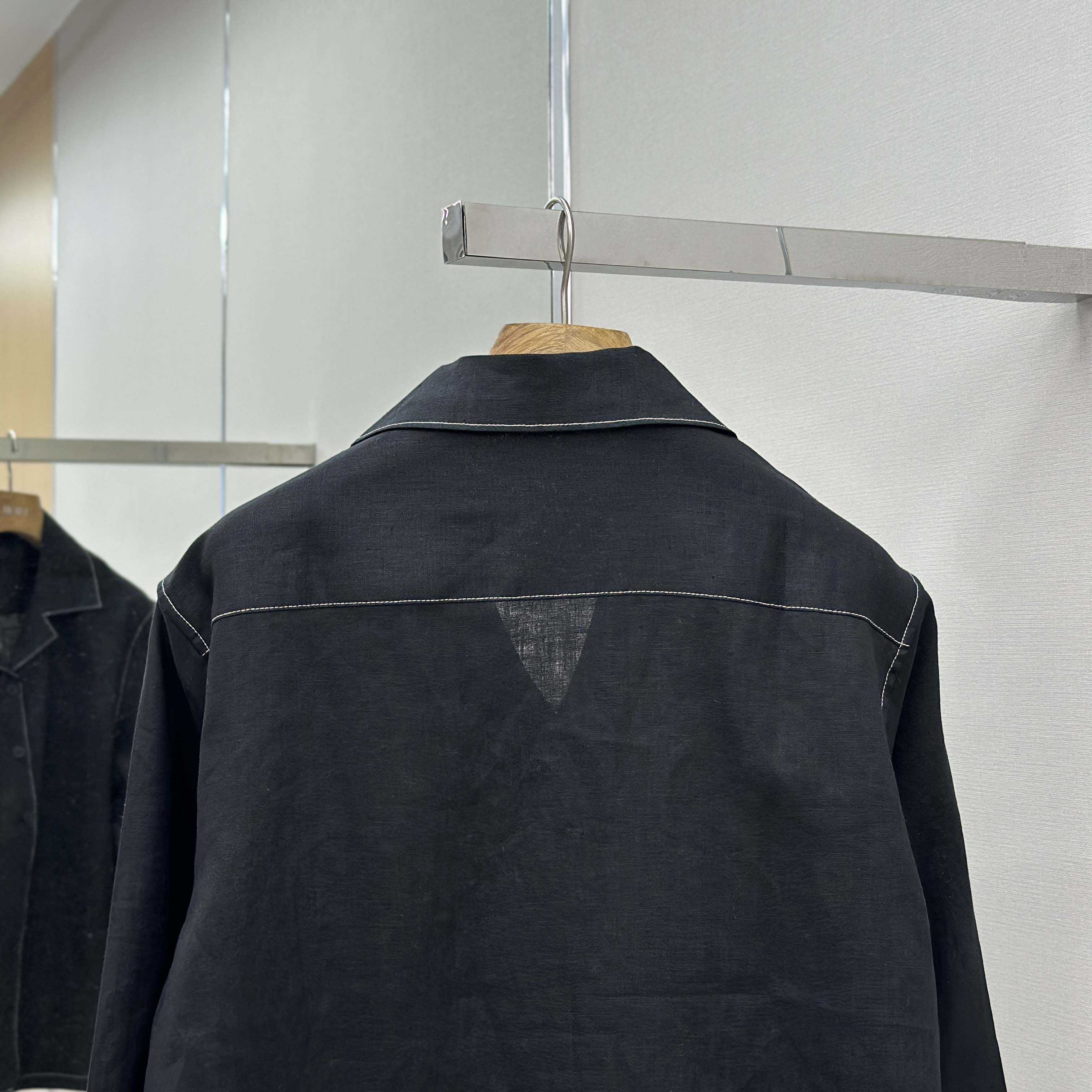 Prada Linen Shirt - FashionPlug