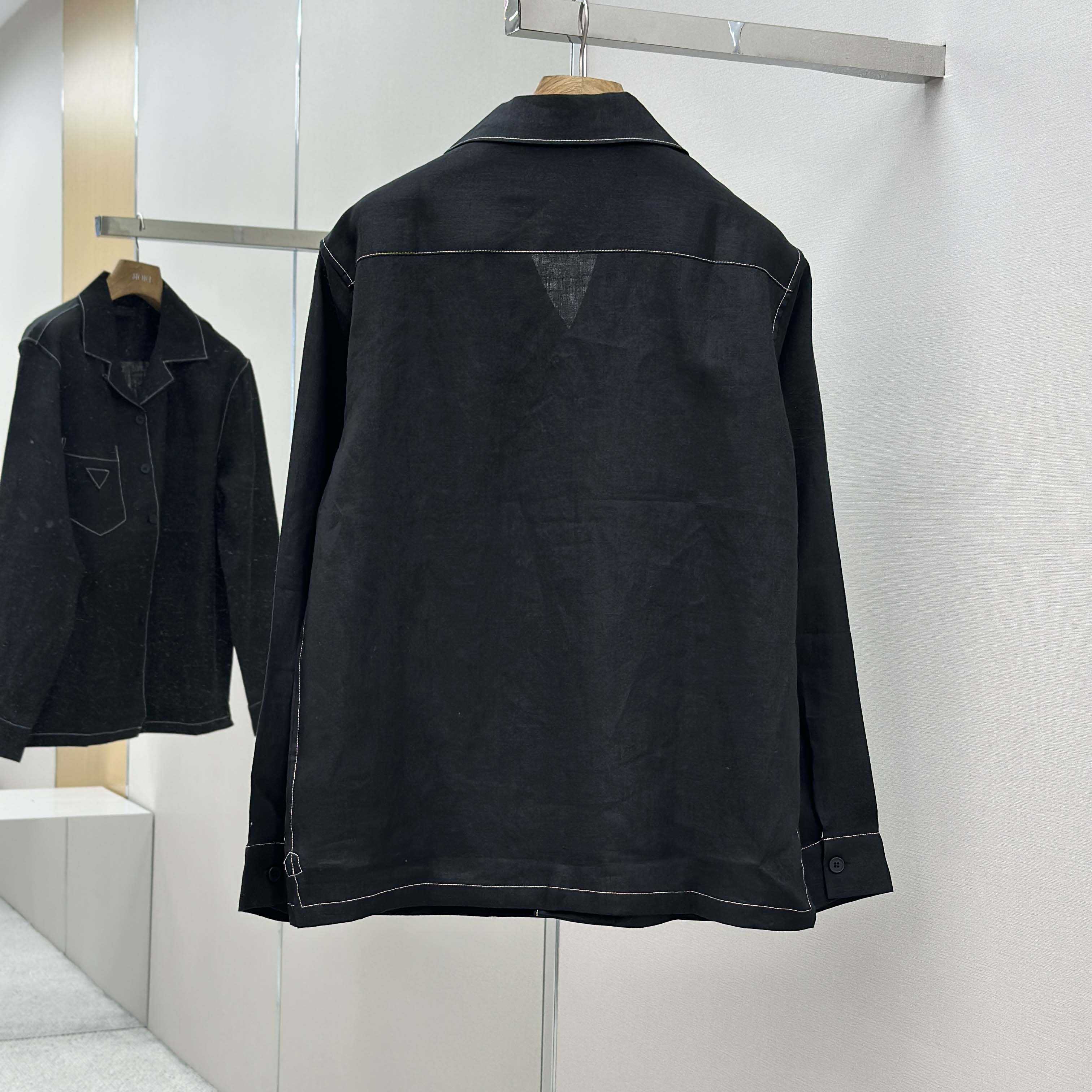 Prada Linen Shirt - FashionPlug