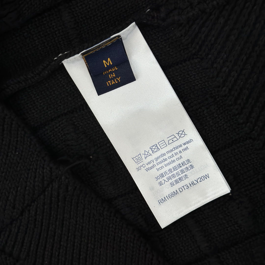 Louis Vuitton Double-Breasted Knit Jacket   1AHVNM - FashionPlug