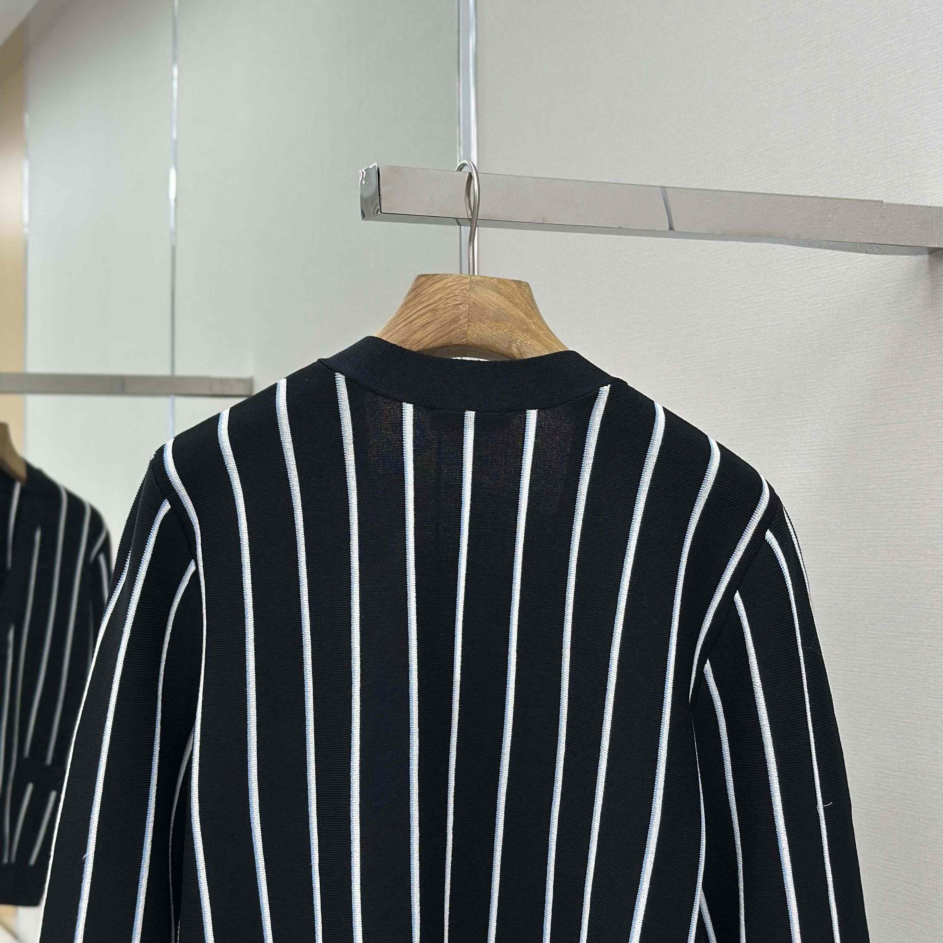 Prada Black Wool Cardigan - FashionPlug