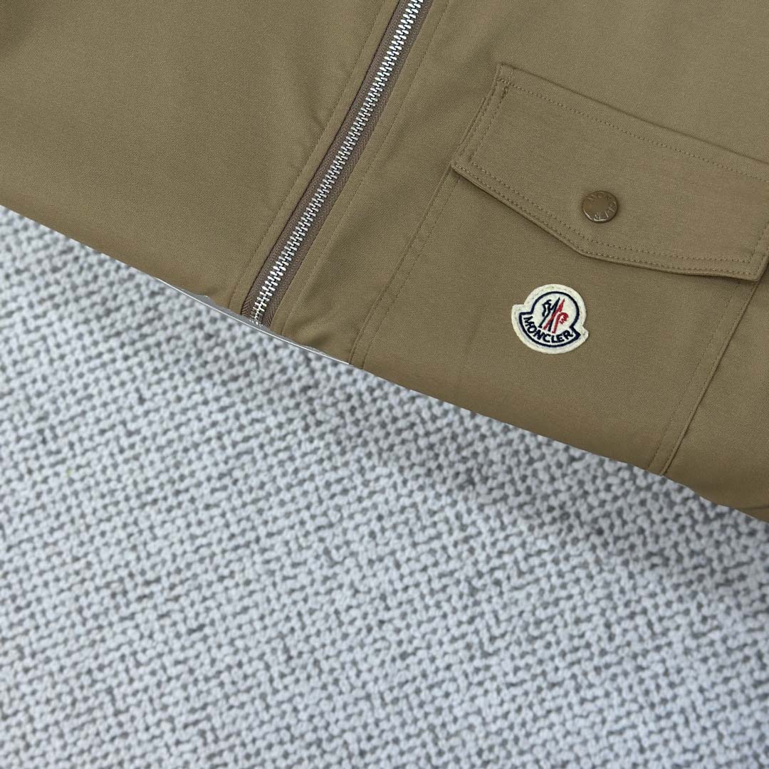 Moncler Gabardine Cotton Shirt Jacket - FashionPlug