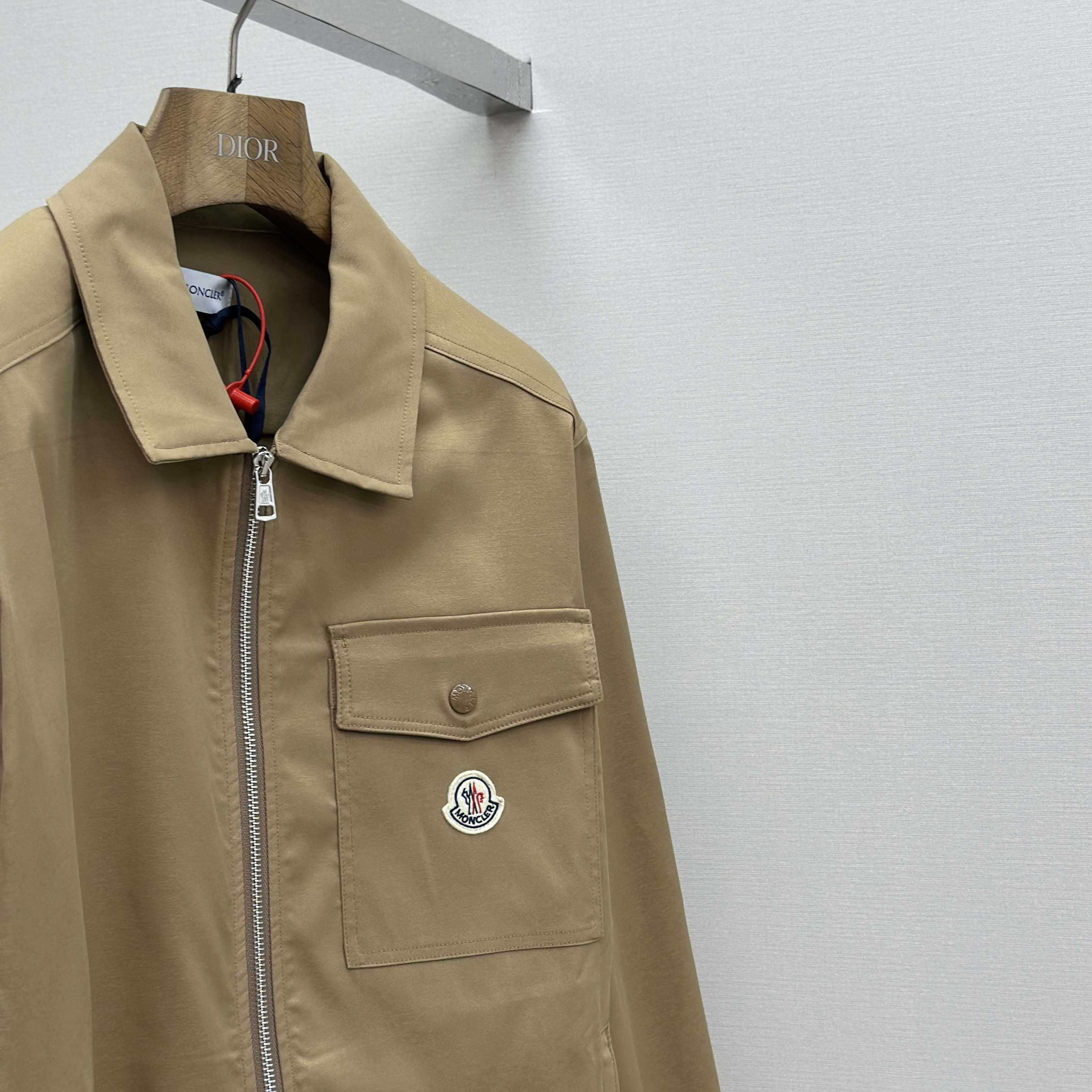 Moncler Gabardine Cotton Shirt Jacket - FashionPlug