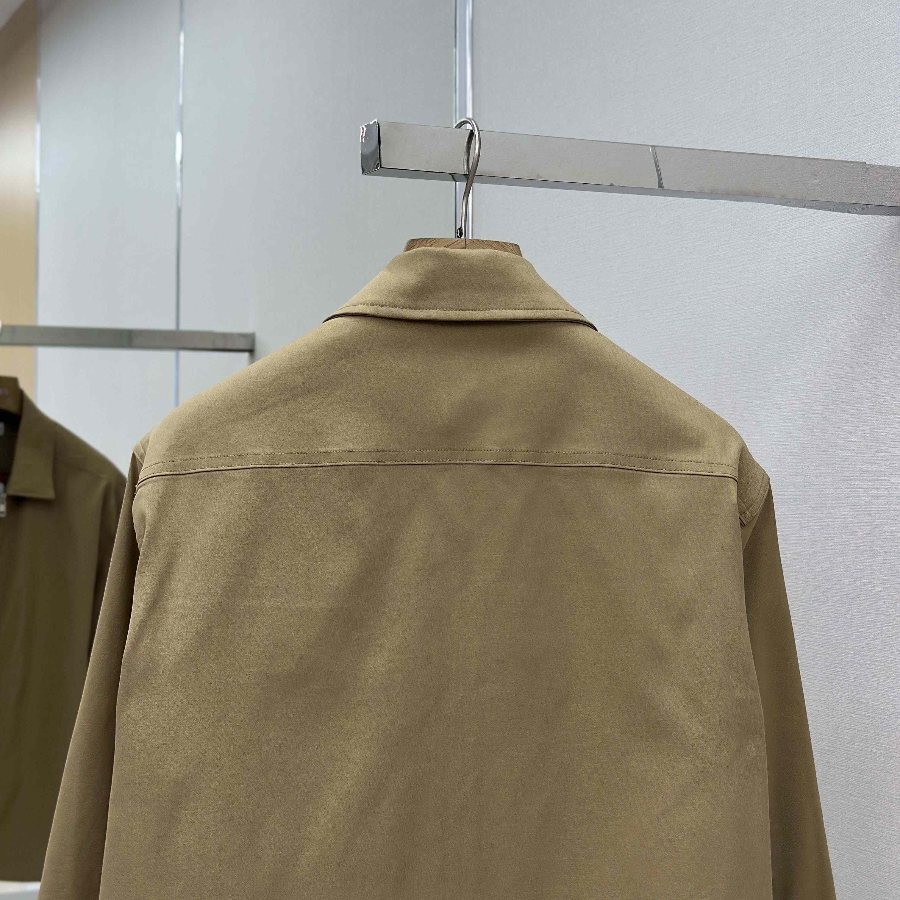 Moncler Gabardine Cotton Shirt Jacket - FashionPlug
