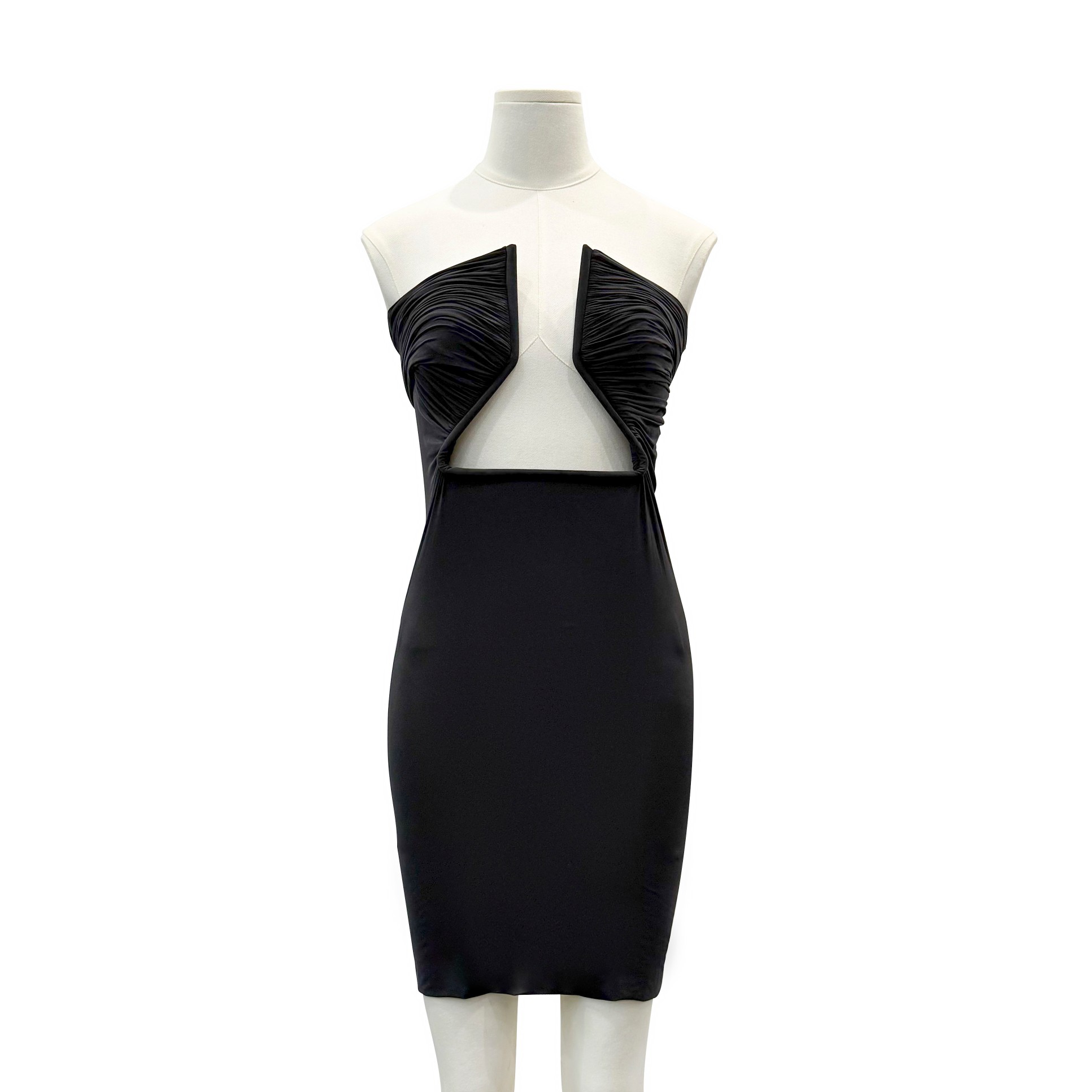 Rick Owens Jersey Prong Minidress - FashionPlug
