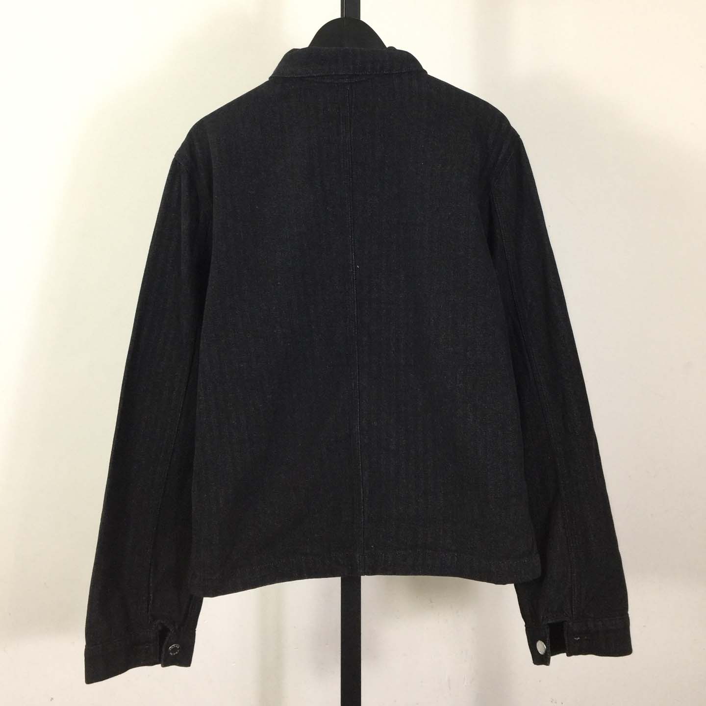 Prada Chevron Denim Blouson Jacket - FashionPlug