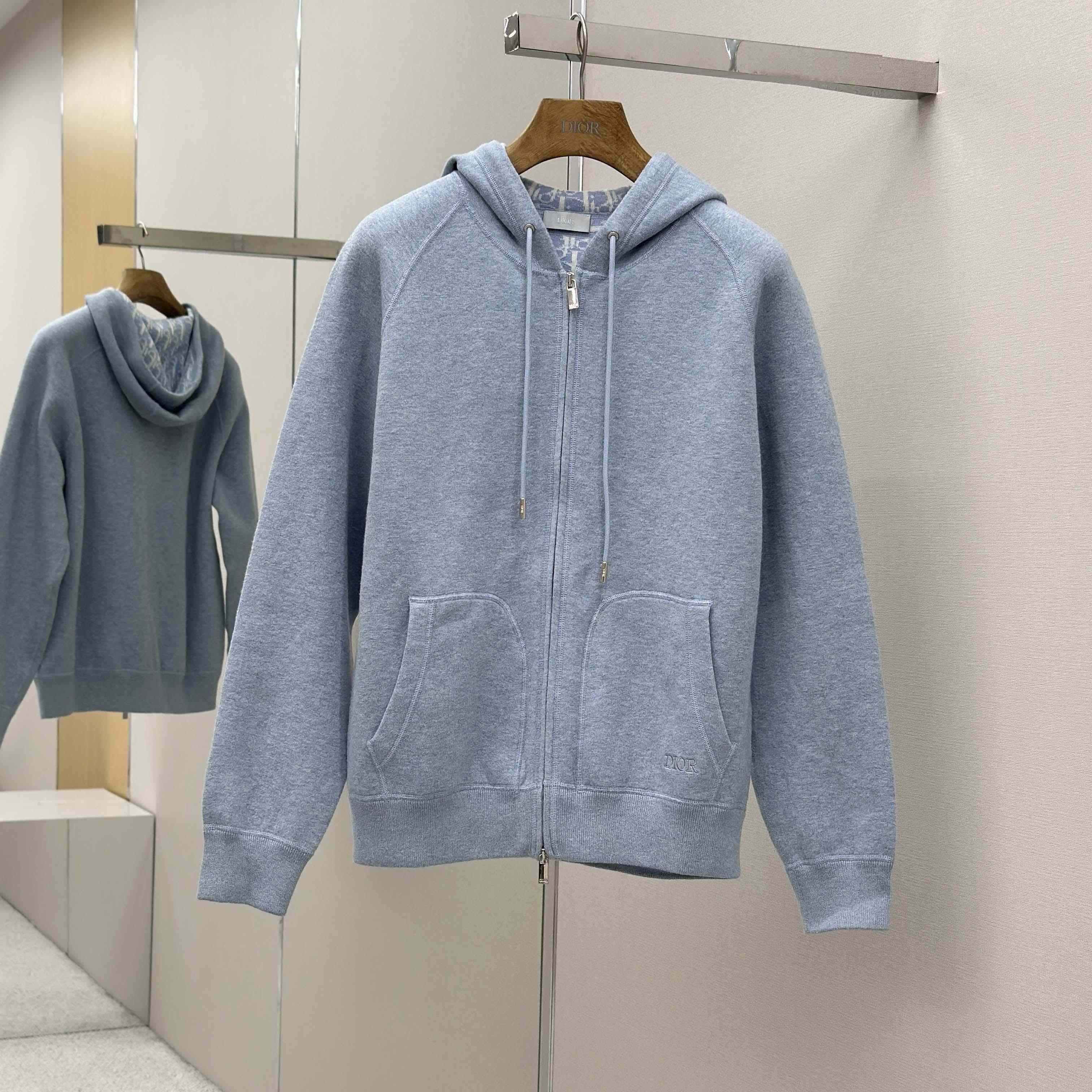 Christian Dior Hooded Track Jacket  - FashionPlug