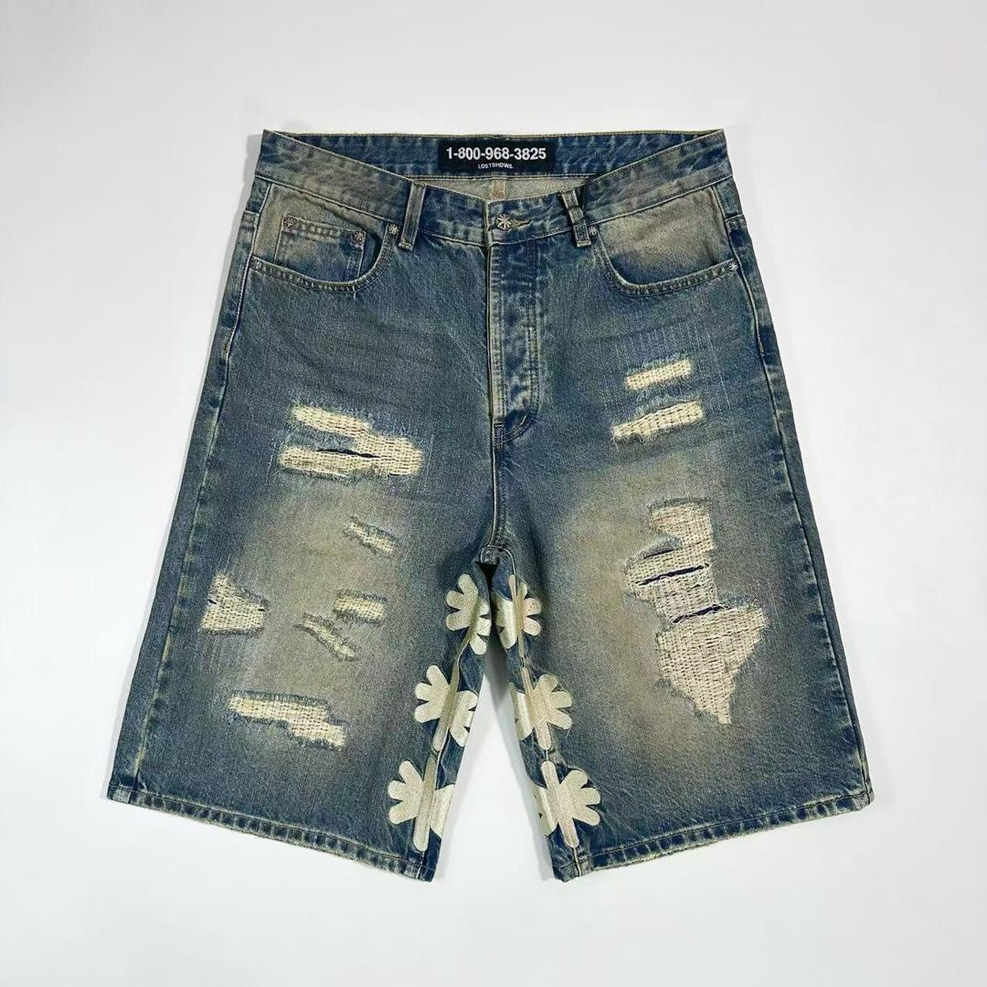 Lost Shadows DSTRY Denim Short  - FashionPlug