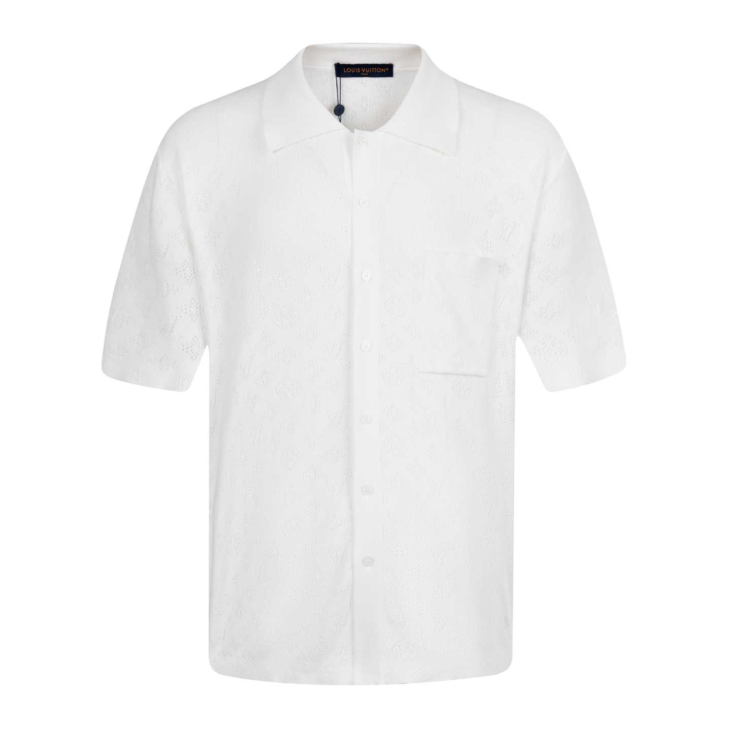 Louis Vuitton Short-Sleeved Monogram Shirt    - FashionPlug