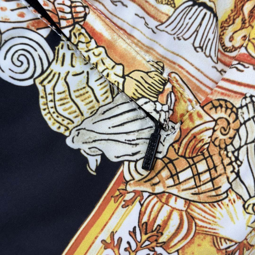 Versace Coral Theatre Swim Boardshorts  - FashionPlug