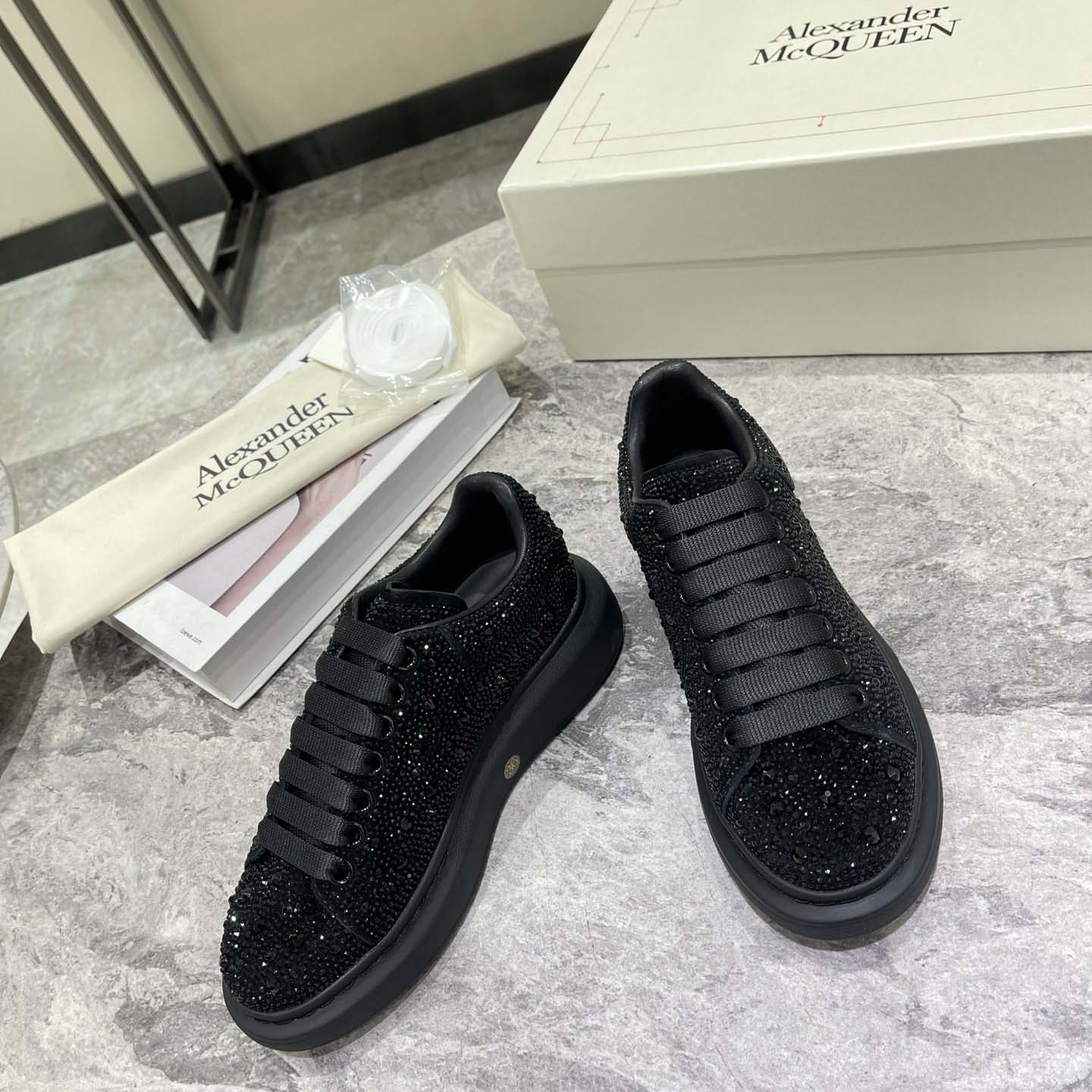 Alexander McQueen Oversized Sneaker  - FashionPlug