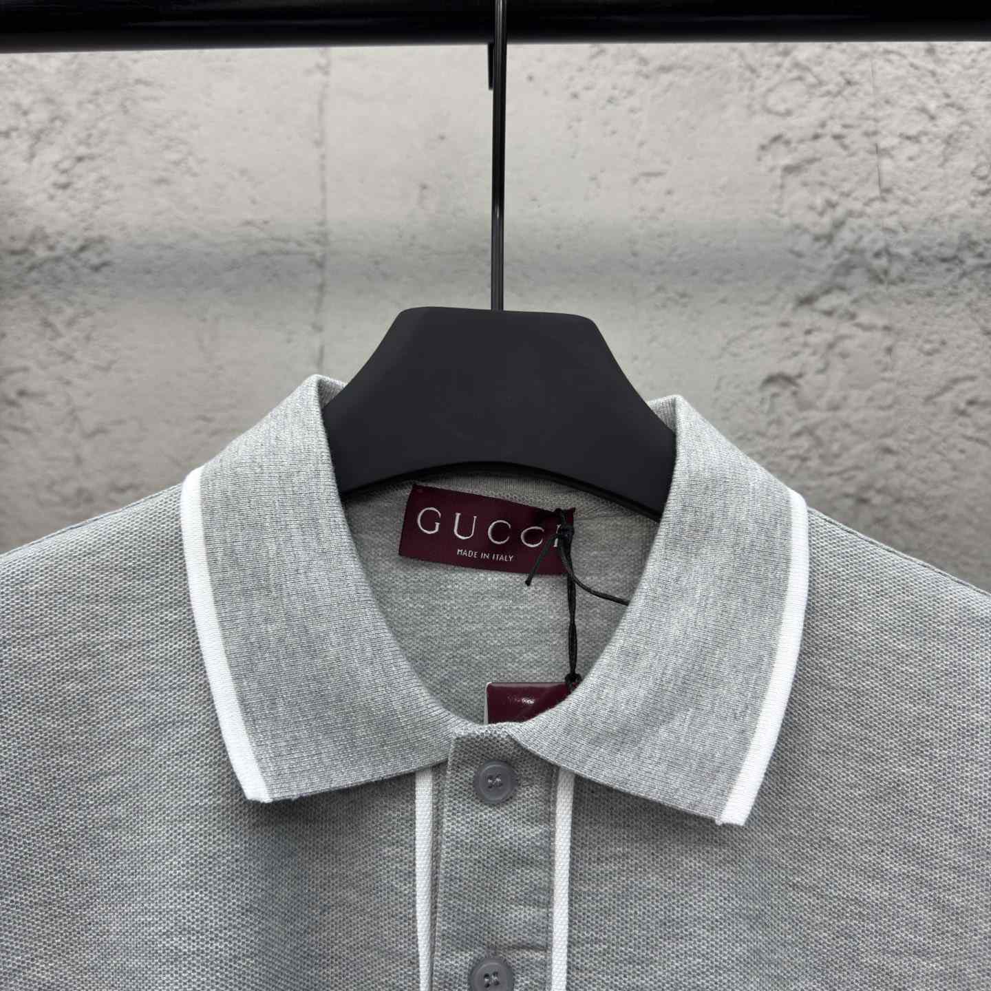Gucci Cotton Piquet Polo Shirt - FashionPlug
