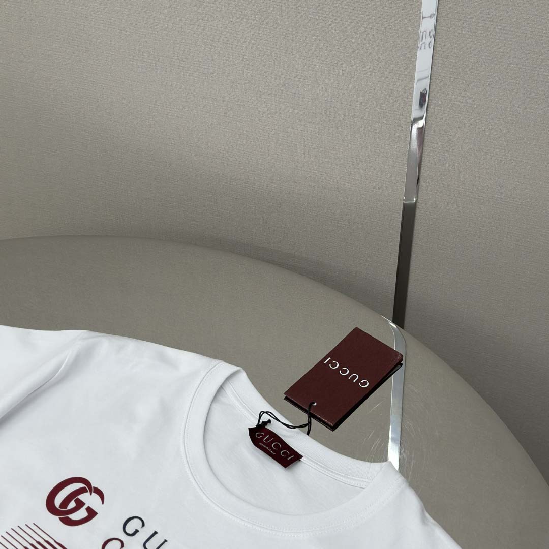 Gucci Printed Cotton Jersey T-shirt - FashionPlug