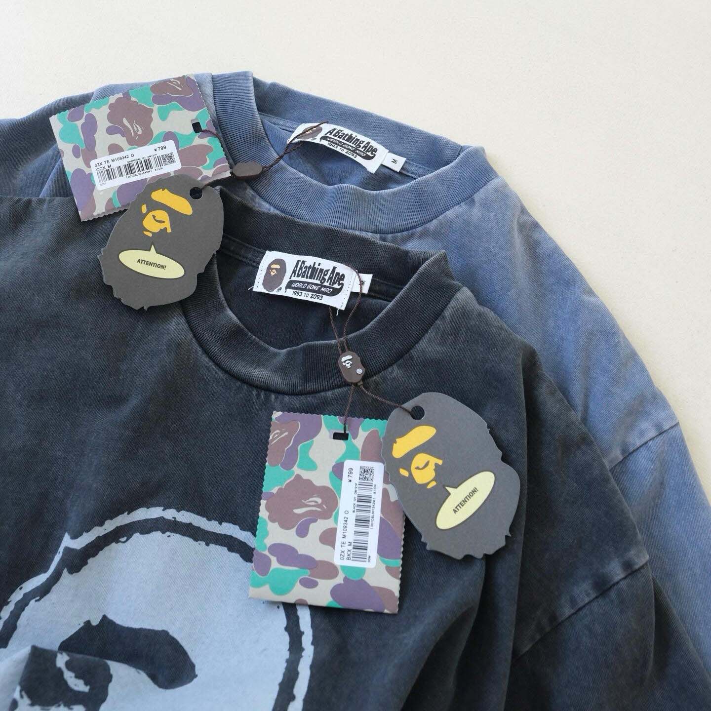 Bape Head Cotton T-shirt - FashionPlug