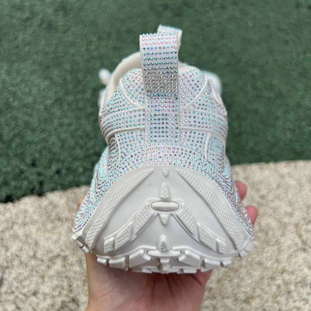 Balenciaga Runner Sneakers with Rhinestones - FashionPlug