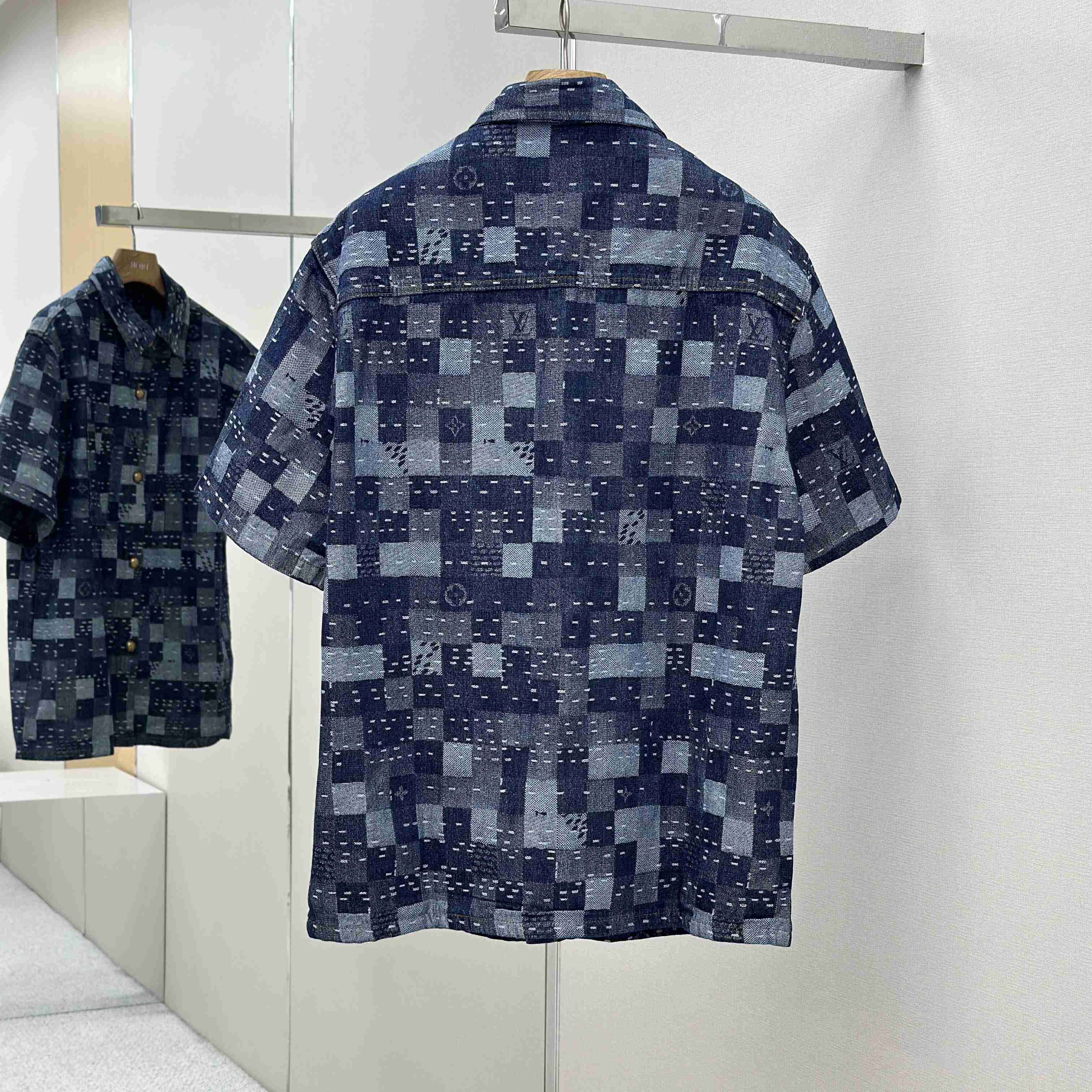 Louis Vuitton x Nigo Denim Shirts - FashionPlug