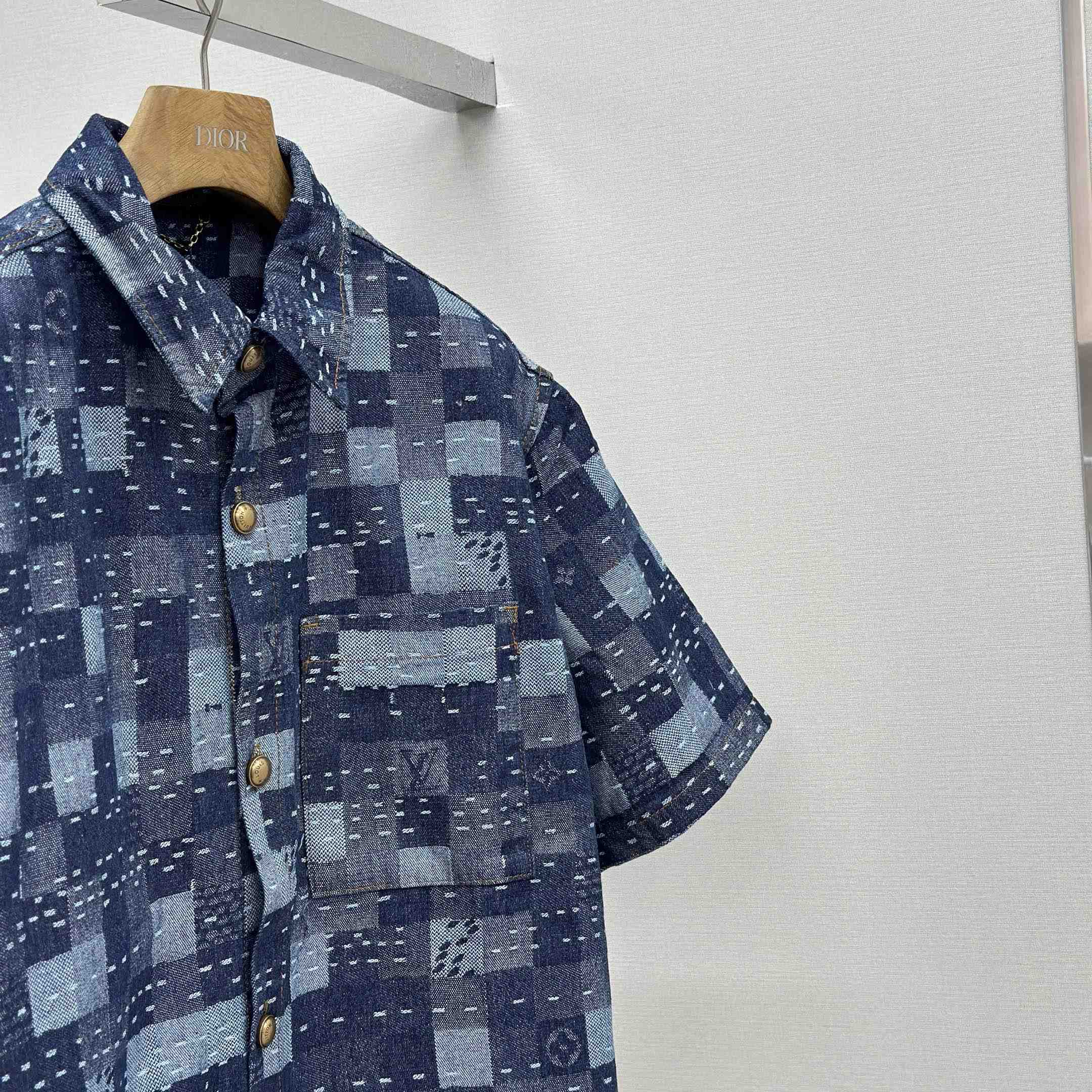 Louis Vuitton x Nigo Denim Shirts - FashionPlug