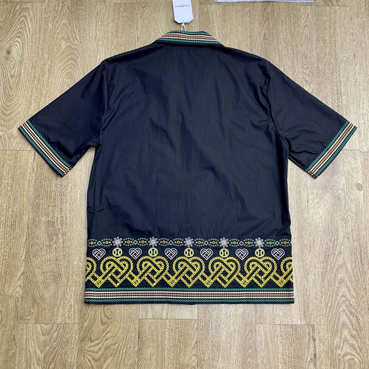 Casablanca Gradient Heat Broderie-anglaise Shirt      CA3544 - FashionPlug