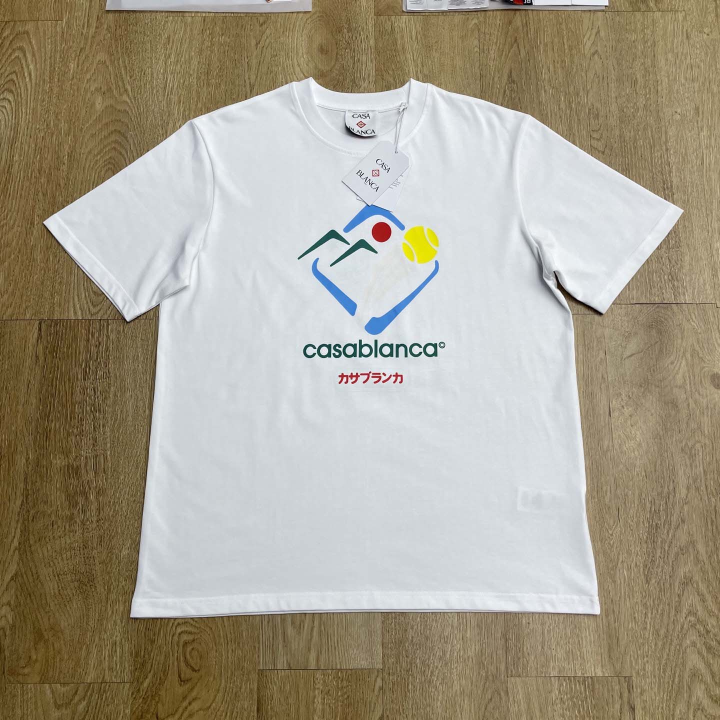 Casablanca Montagne Sportif T-shirt   - FashionPlug