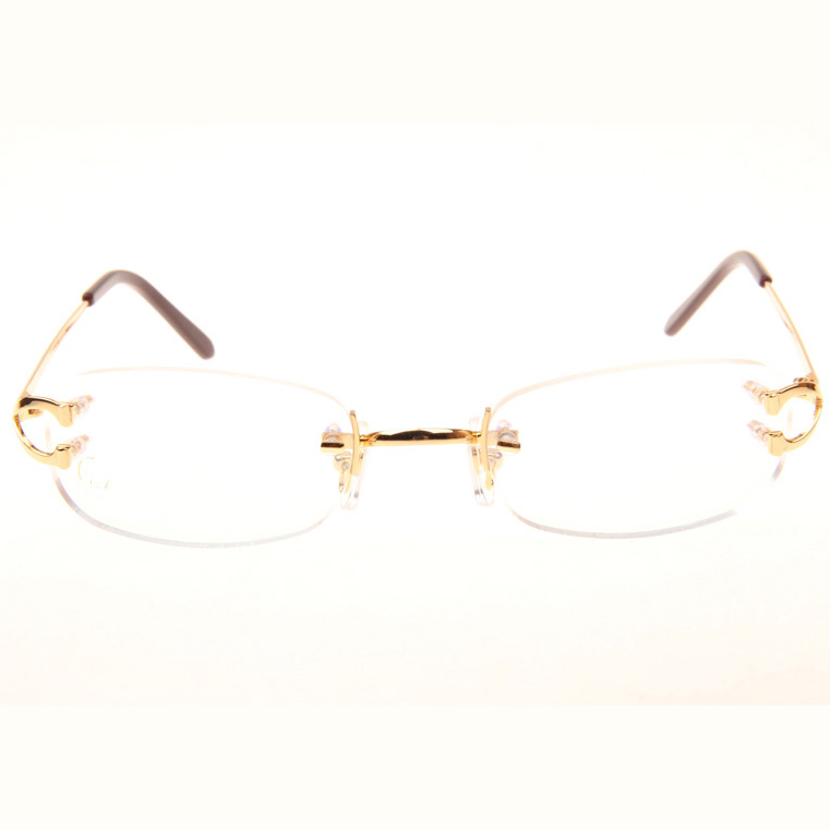 Cartier CT 2820829 Eyeglasses In Gold - FashionPlug