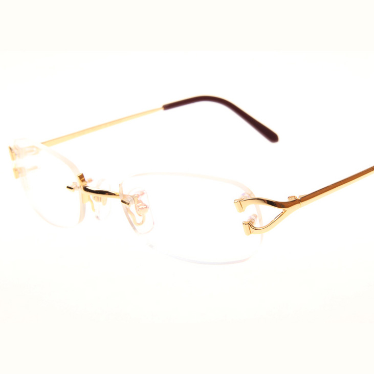 Cartier CT 2820829 Eyeglasses In Gold - FashionPlug