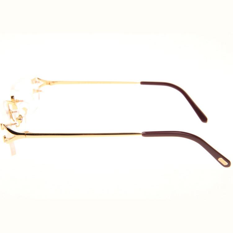 Cartier CT 2820829 Eyeglasses In Gold - FashionPlug
