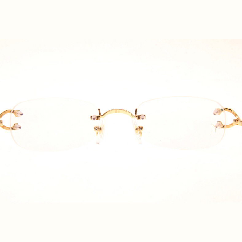 Cartier CT 2820829 Eyeglasses In Gold - FashionPlug