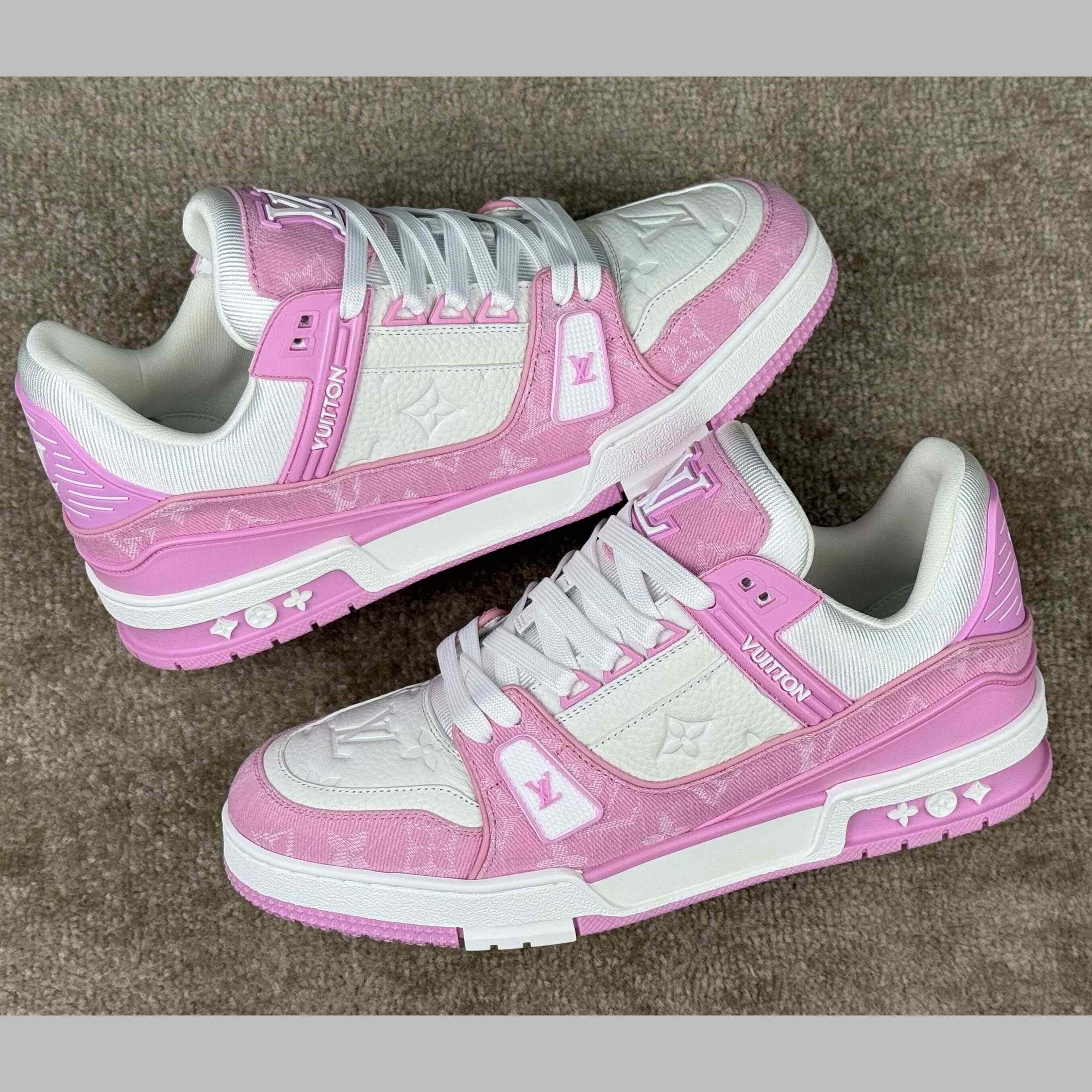 Louis Vuitton LV Trainer Sneaker   1AIKNK - FashionPlug