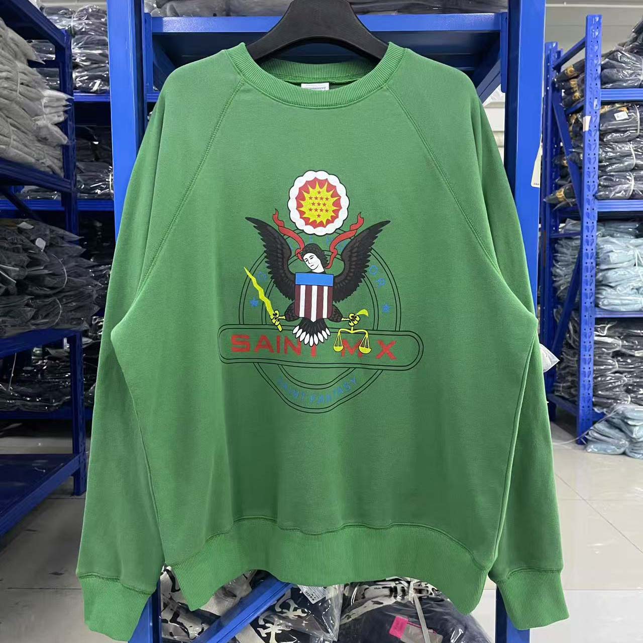 Saint Michael 25SS MX6“FANTASY” Hoodie - FashionPlug